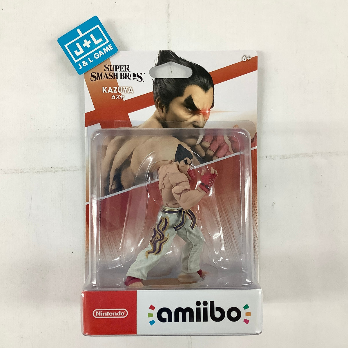 Kazuya (Super Smash Bros. series) - Nintendo Switch Amiibo | J&L Game