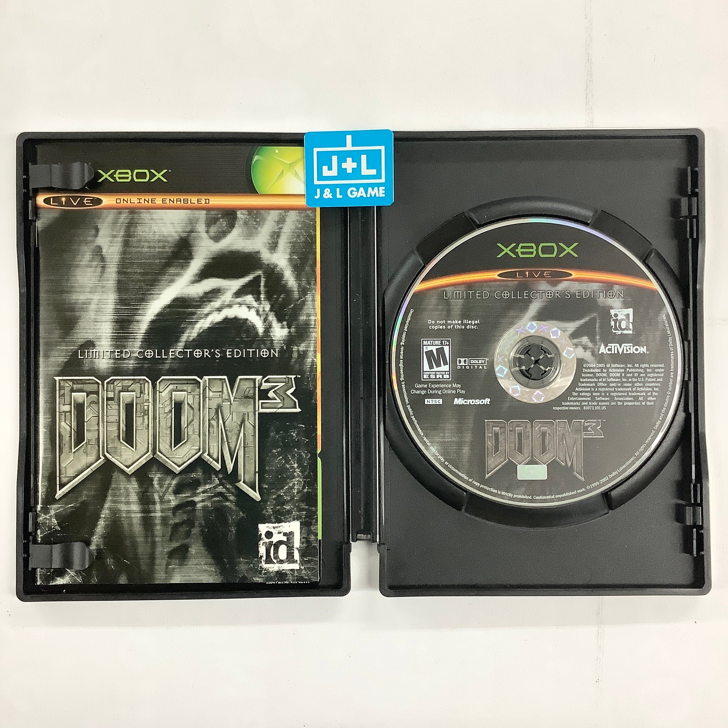 Doom 3 (Limited Collector's Edition) - (XB) Xbox [Pre-Owned] Video Games Activision   