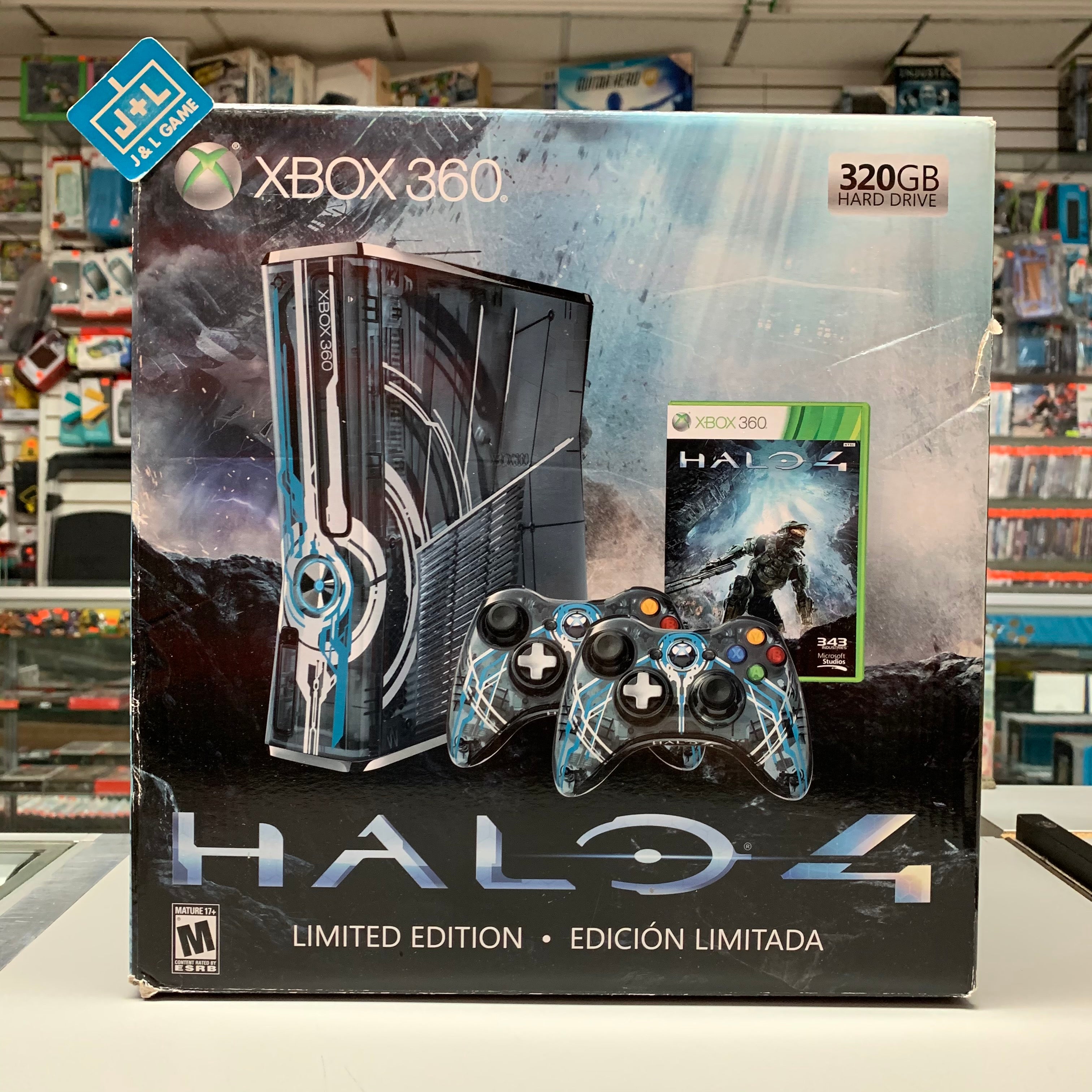 Microsoft Xbox 360 (Limited Edition Halo 4 Bundle) - Xbox 360 Consoles Microsoft   