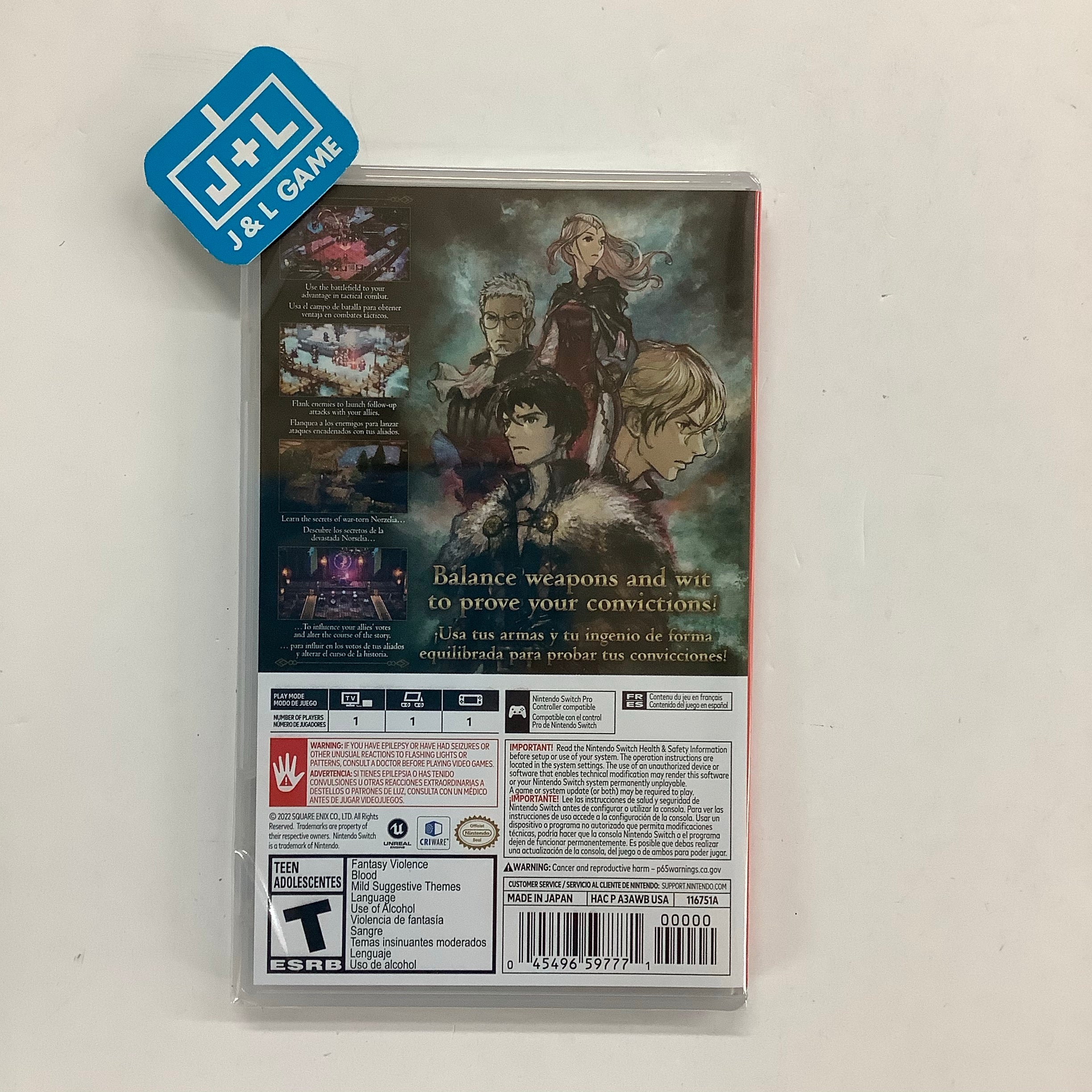 Triangle Strategy - (NSW) Nintendo Switch Video Games Nintendo   
