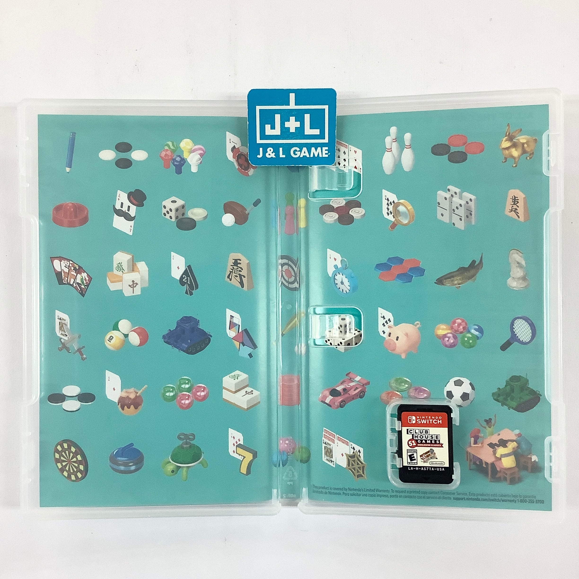 Clubhouse Games: 51 Worldwide Classics - (NSW) Nintendo Switch [Pre-Owned] Video Games Nintendo   