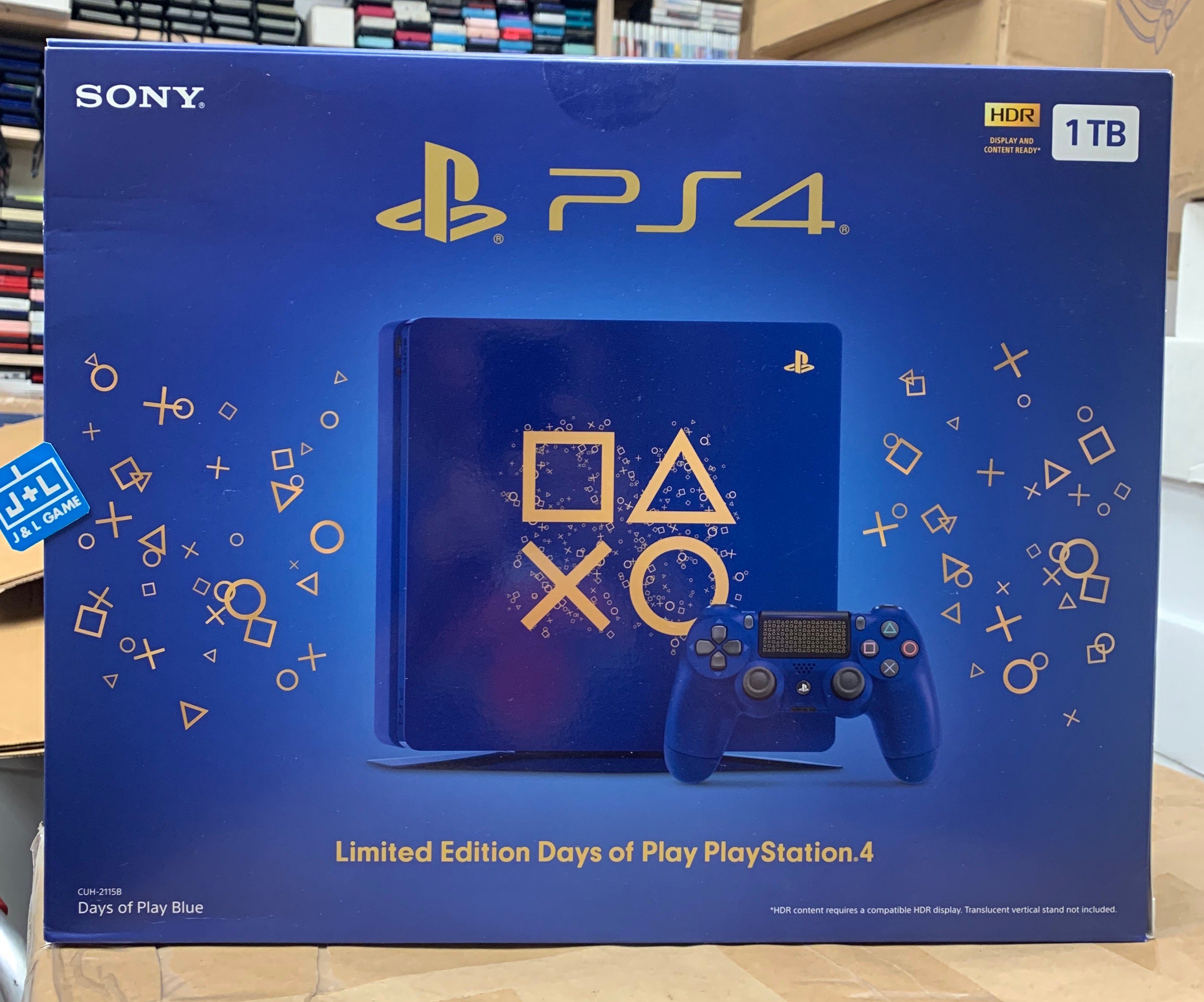 Best Buy: Sony PlayStation 4 1TB Limited Edition Days of Play Console  Bundle Blue 3003131