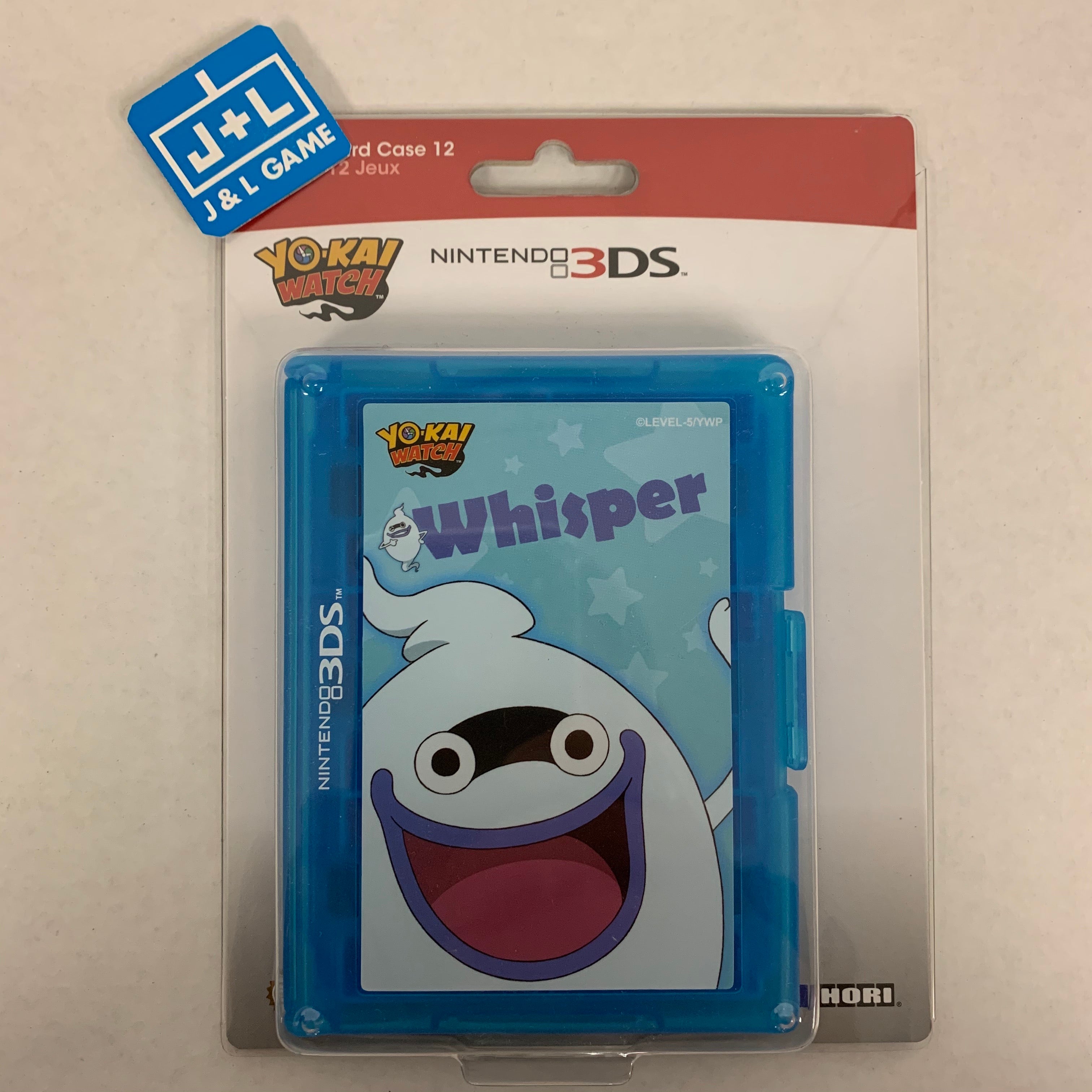 Yo-Kai Watch Game Card Case 12 (Whisper) for Nintendo 3DS Accessories HORI   