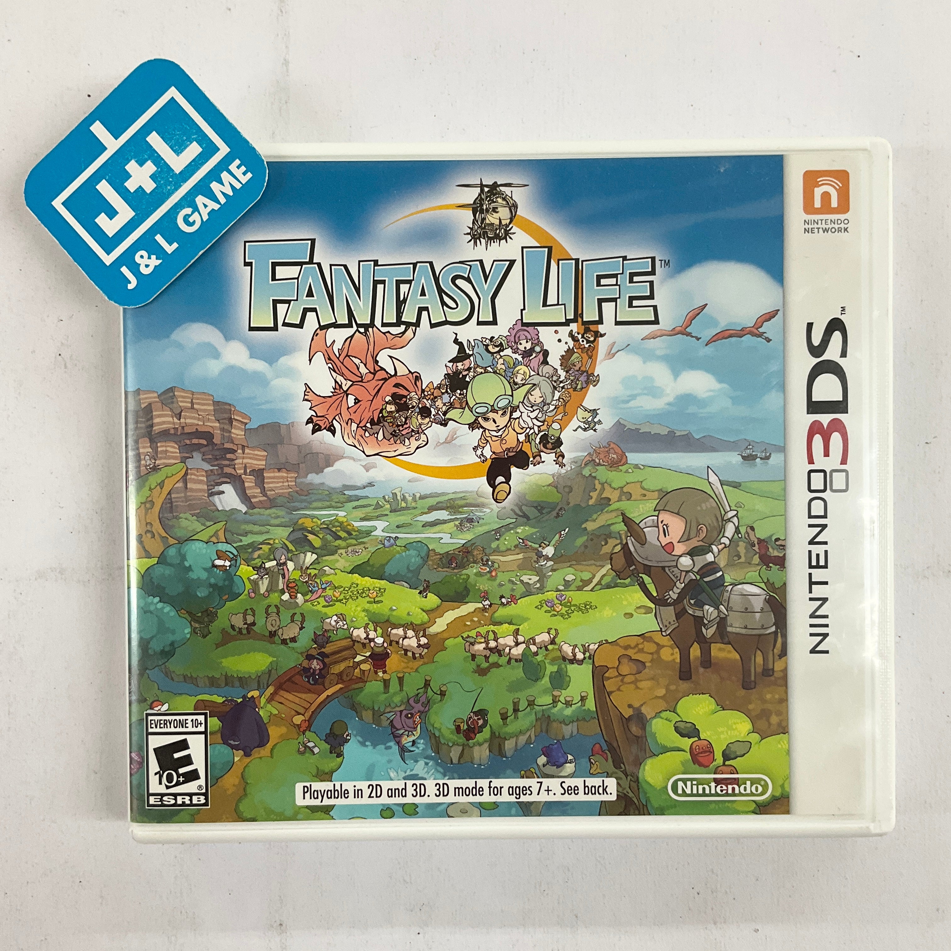 Fantasy Life - Nintendo 3DS [Pre-Owned] Video Games Nintendo   