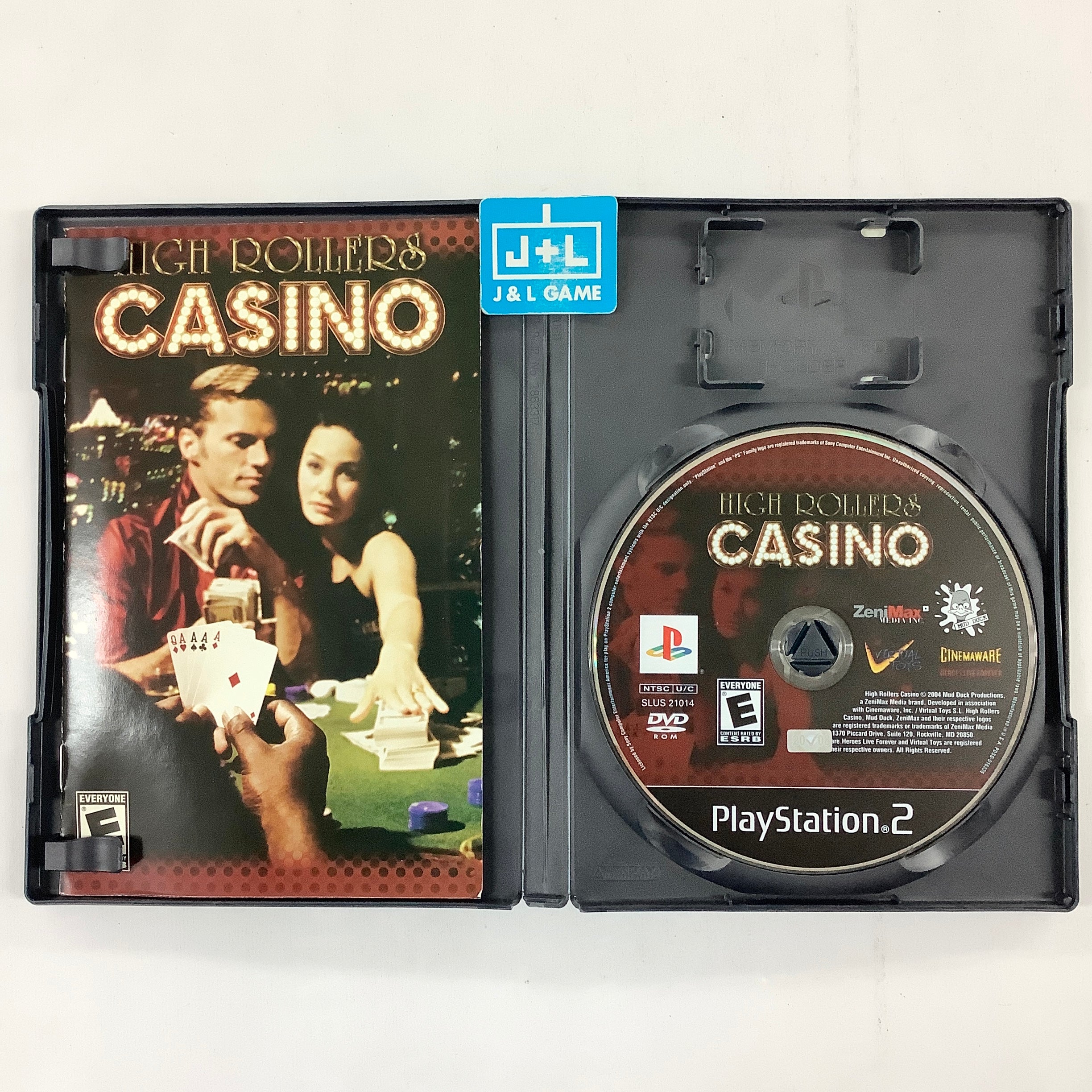 High Rollers Casino - (PS2) PlayStation 2 [Pre-Owned] Video Games Mud Duck Productions   