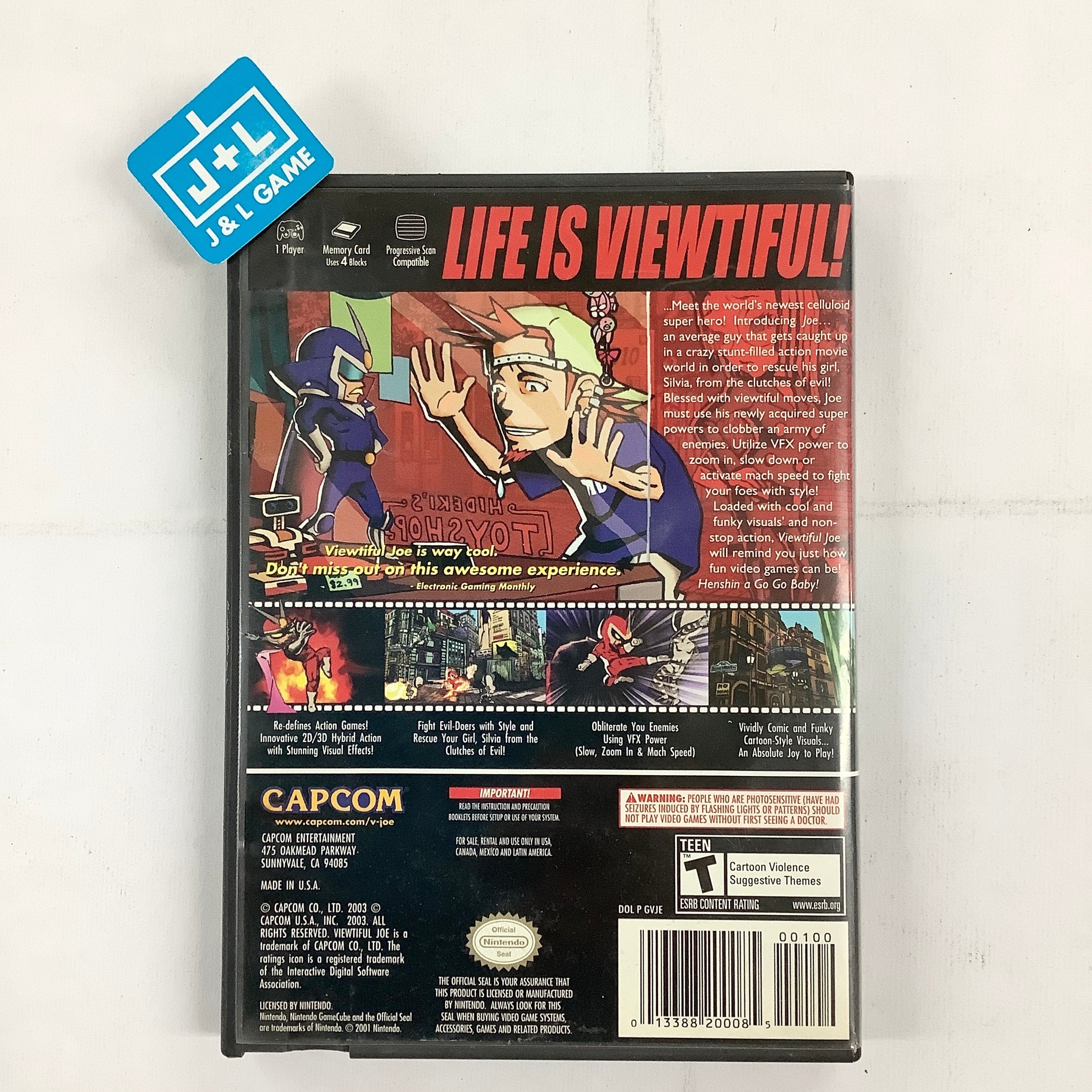 Viewtiful Joe - (GC) Gamecube [Pre-Owned] Video Games Capcom   