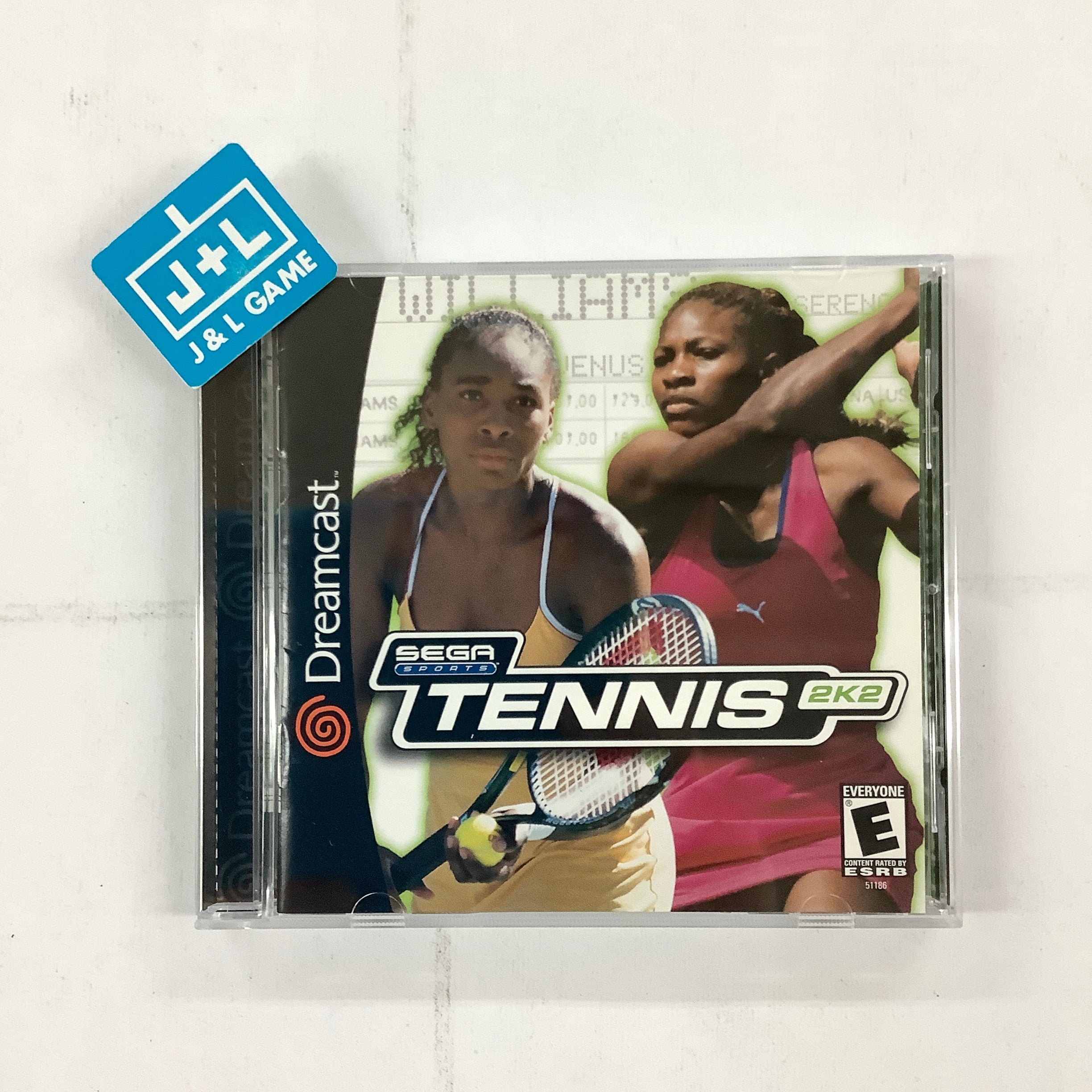 Tennis 2K2 - (DC) SEGA Dreamcast  [Pre-Owned] Video Games Sega   
