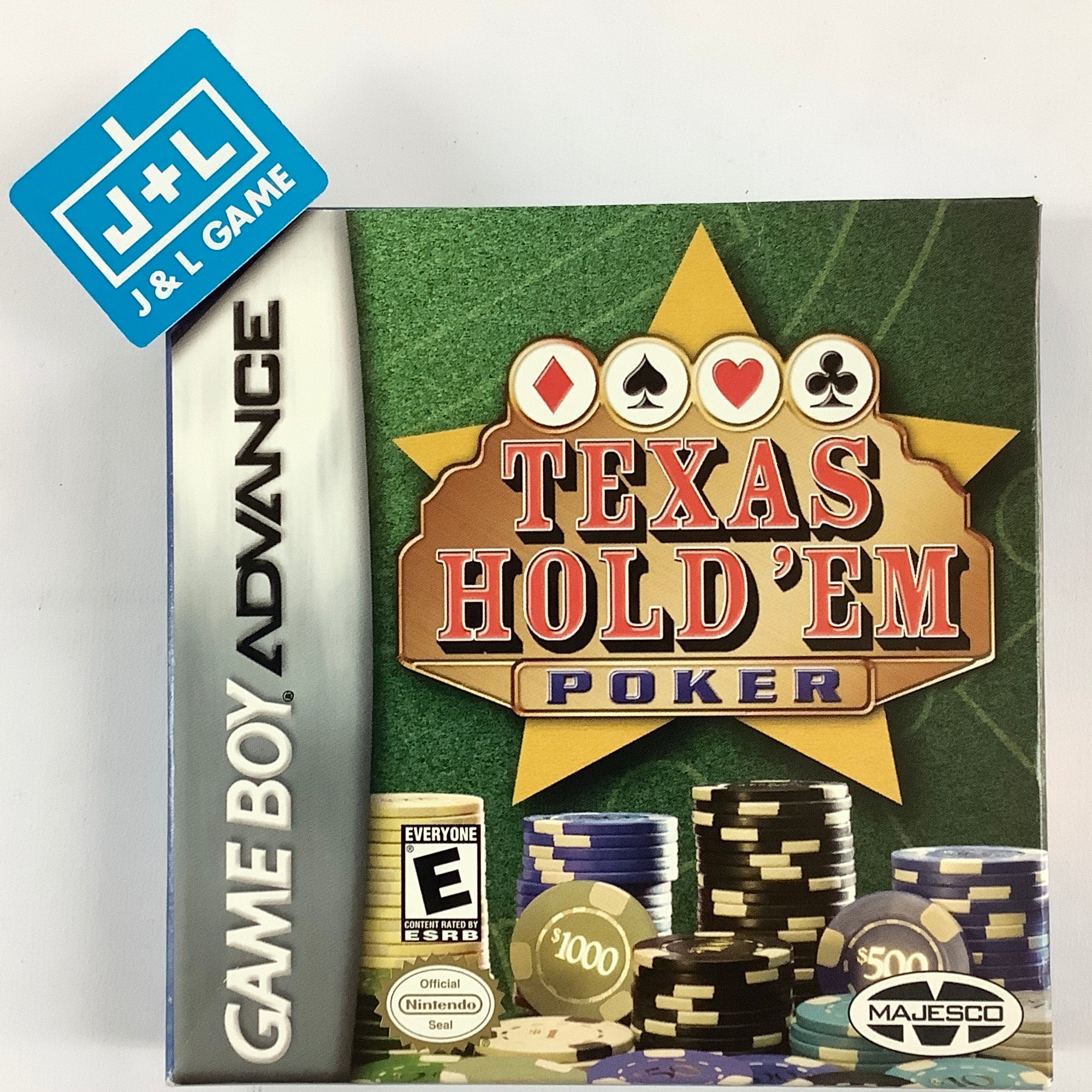 Texas Hold 'Em Poker - (GBA) Game Boy Advance [Pre-Owned] Video Games Majesco   