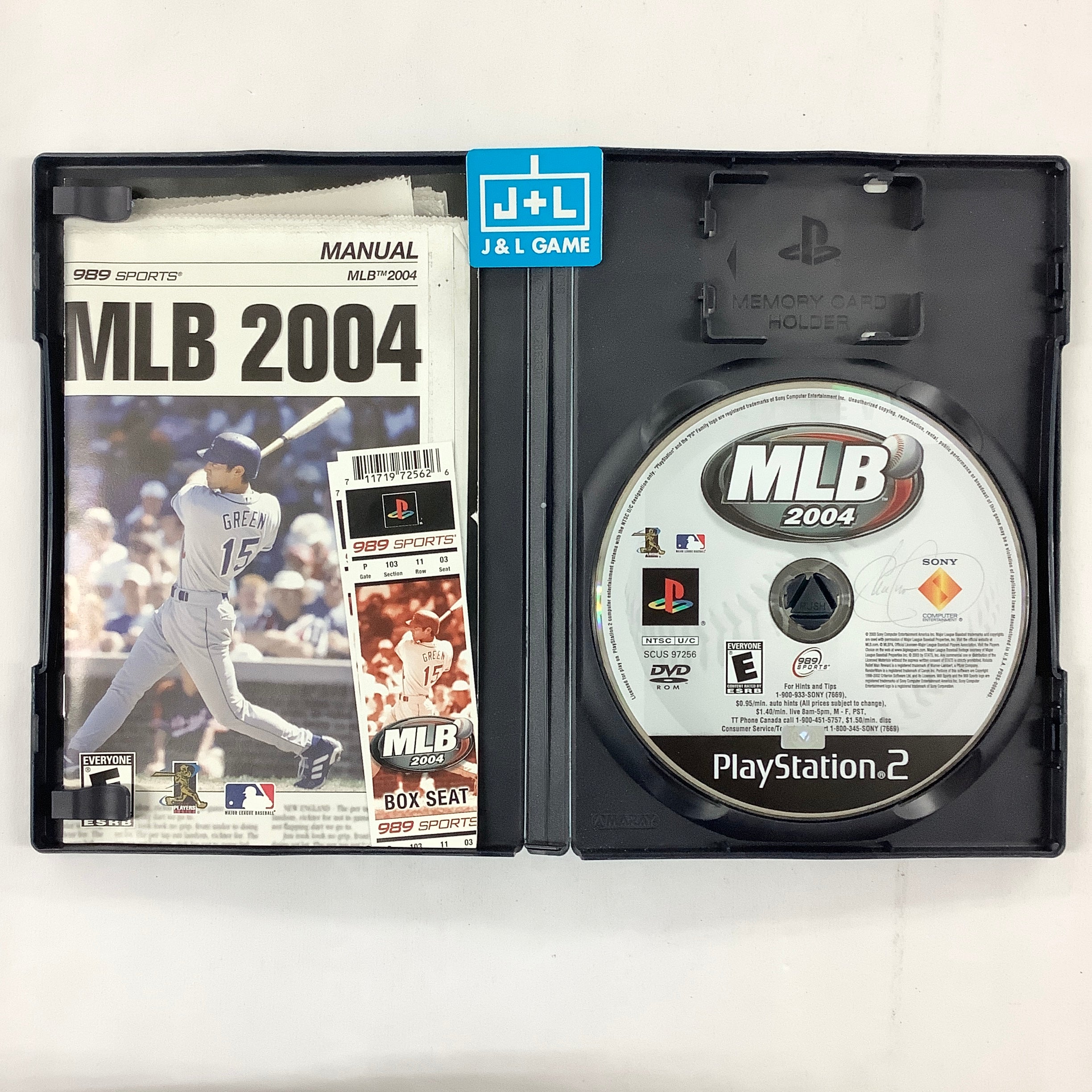 MLB 2004 - (PS2) PlayStation 2 [Pre-Owned] Video Games SCEA   