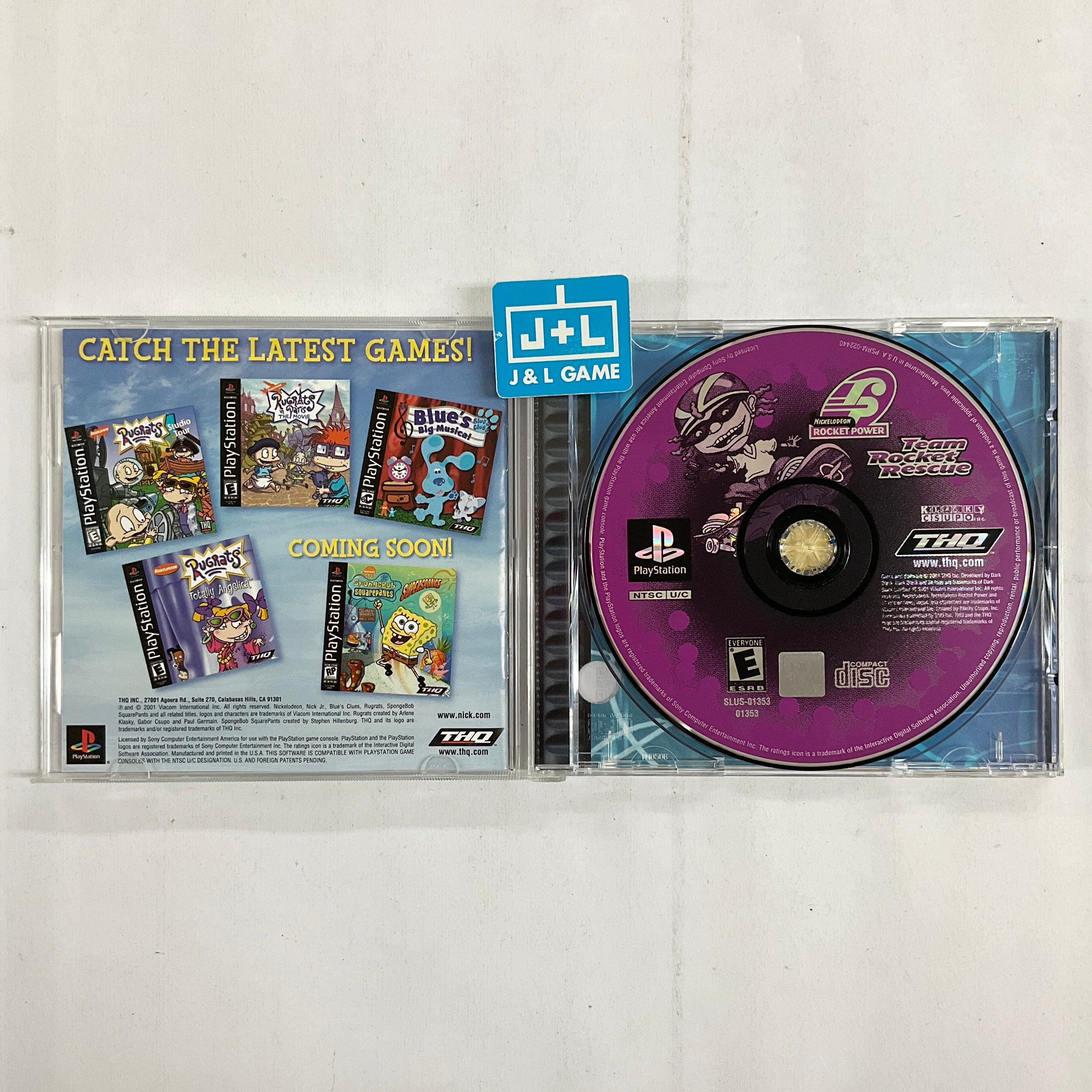 Rocket Power: Team Rocket Rescue - (PS1) PlayStation 1 [Pre-Owned] Video Games THQ   