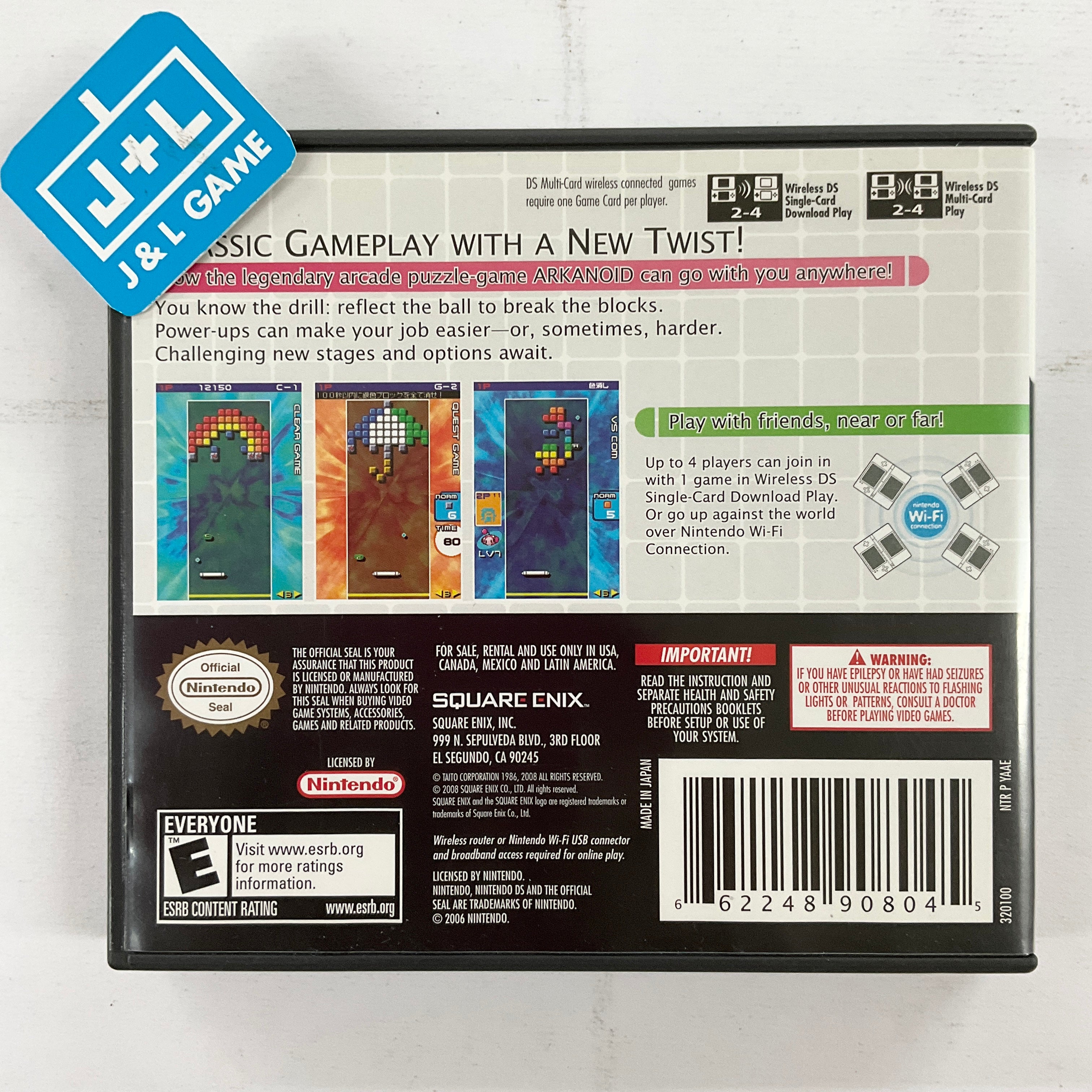 Arkanoid DS - (NDS) Nintendo DS [Pre-Owned] Video Games Taito Corporation   