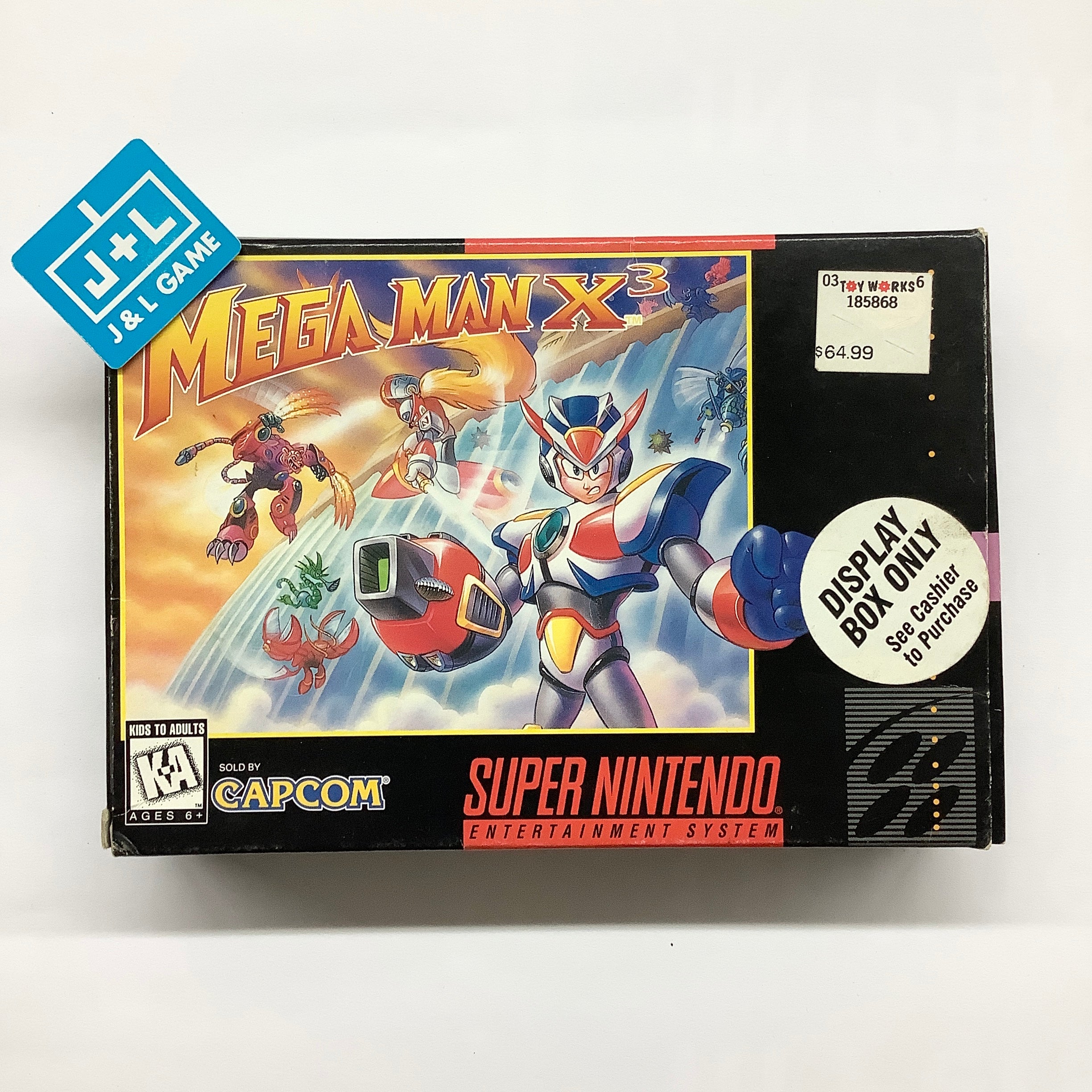 Mega Man X3 - (SNES) Super Nintendo [Pre-Owned] Video Games Capcom   