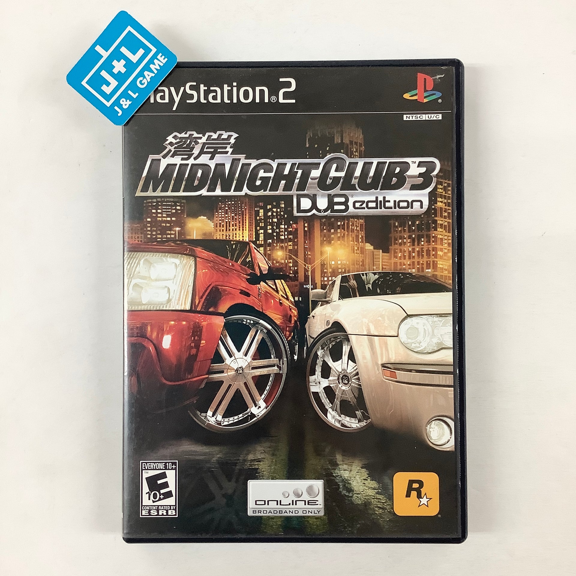 MIDNIGHT CLUB 3: DUB EDITION / PS2 / PAL / FR / COMPLET