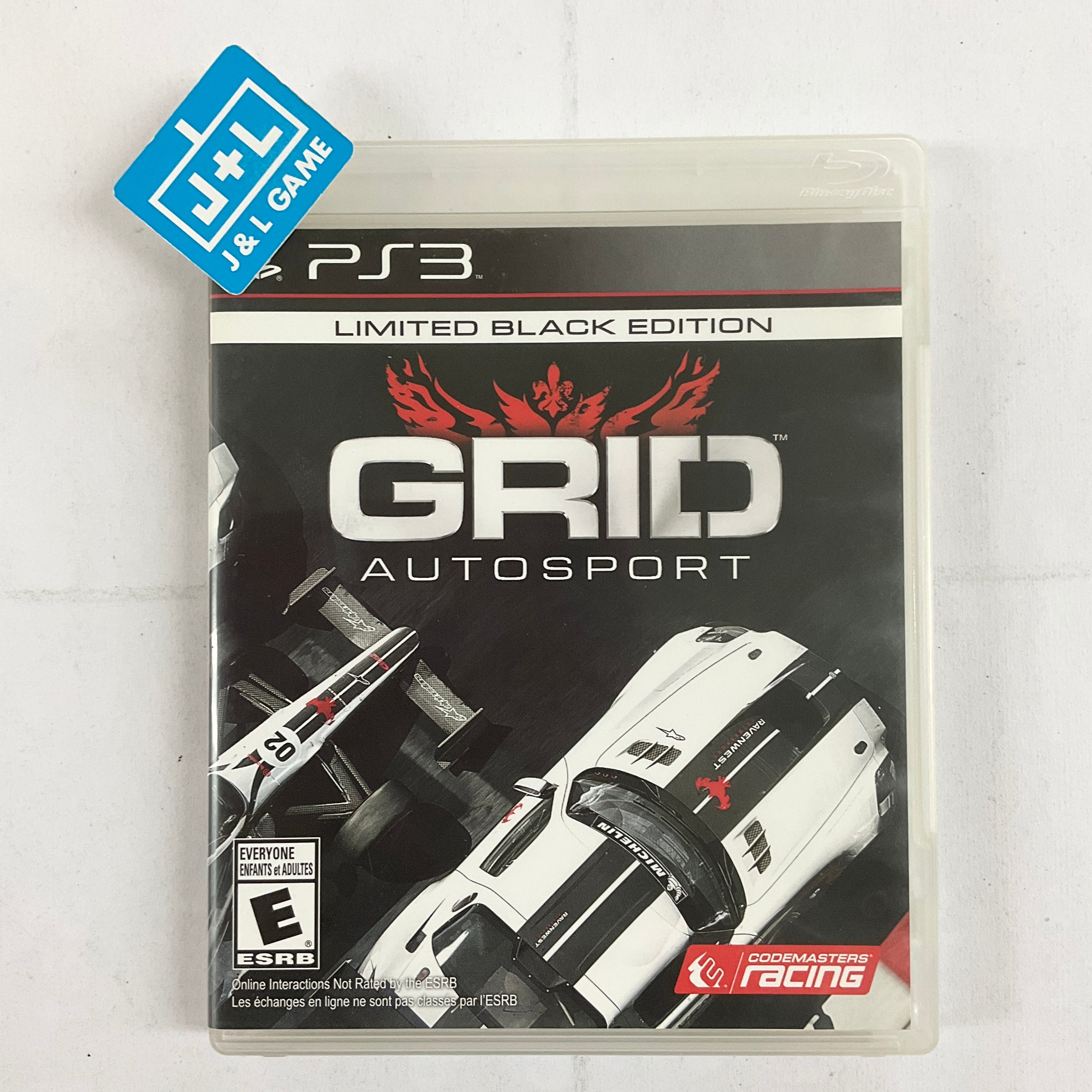 GRID Autosport (Limited Black Edition) - (PS3) Playstation 3 [Pre-Owned] Video Games Codemasters   