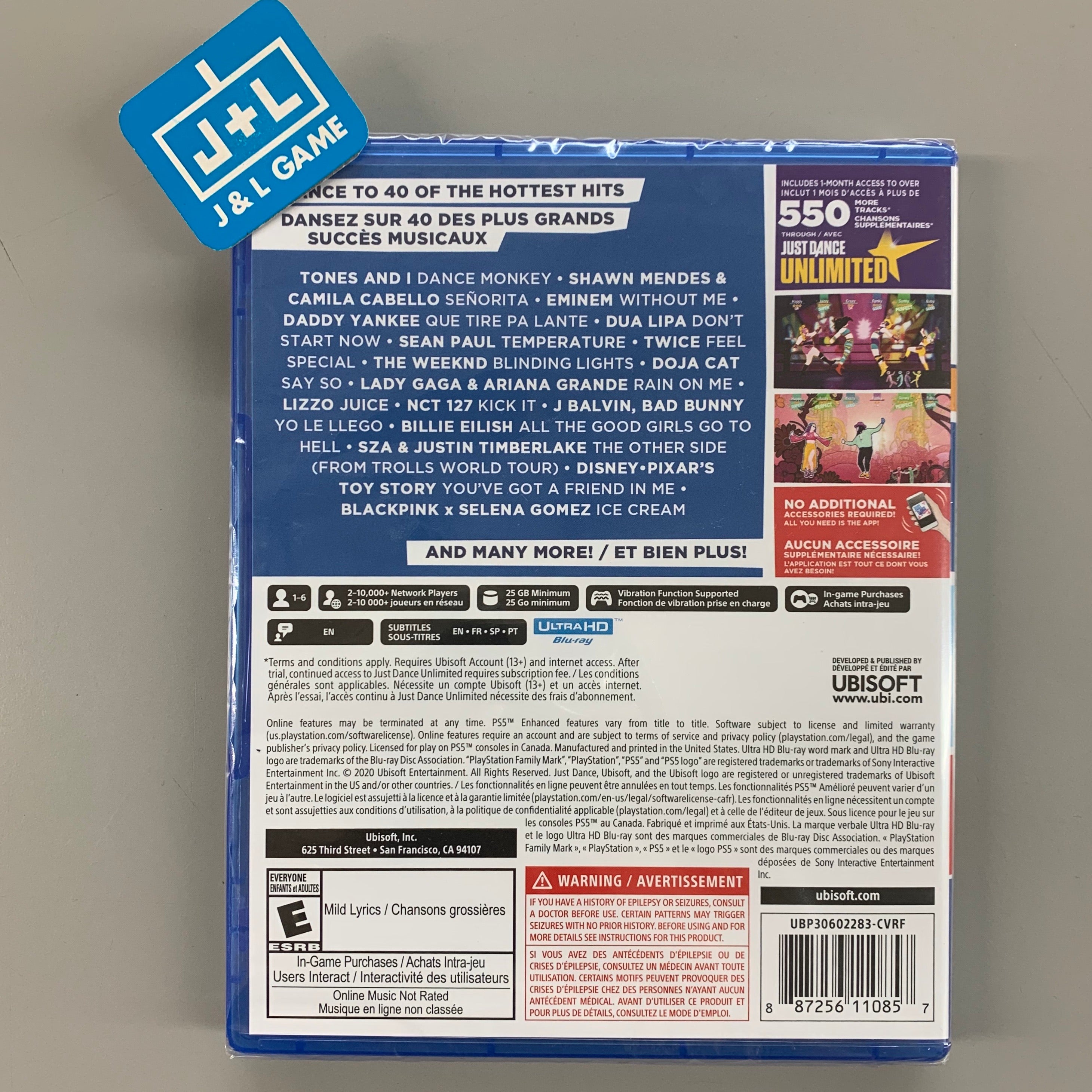 Just Dance 2021 - (PS5) PlayStation 5 Video Games Ubisoft   