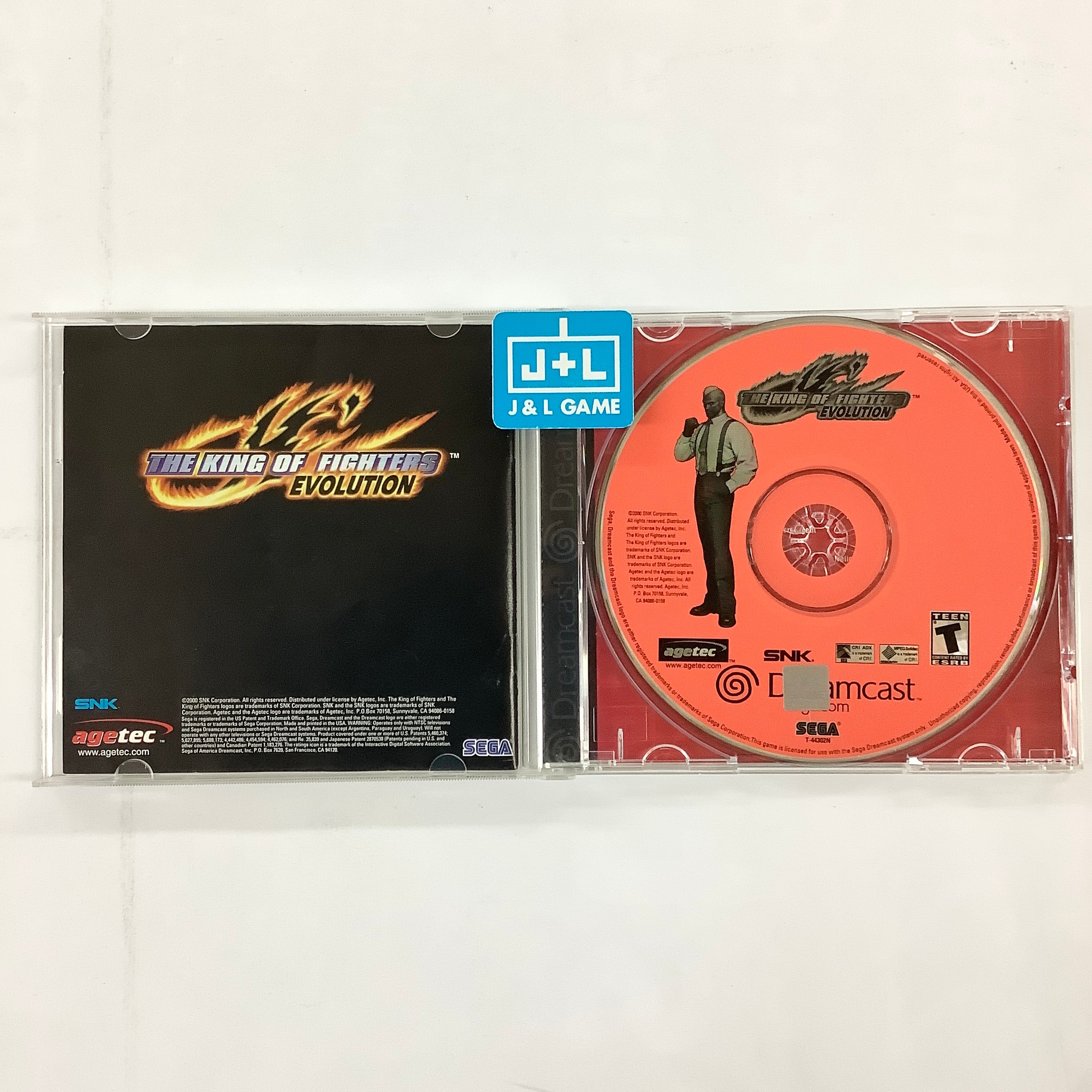 The King of Fighters Evolution - (DC) SEGA Dreamcast [Pre-Owned] Video Games Agetec   