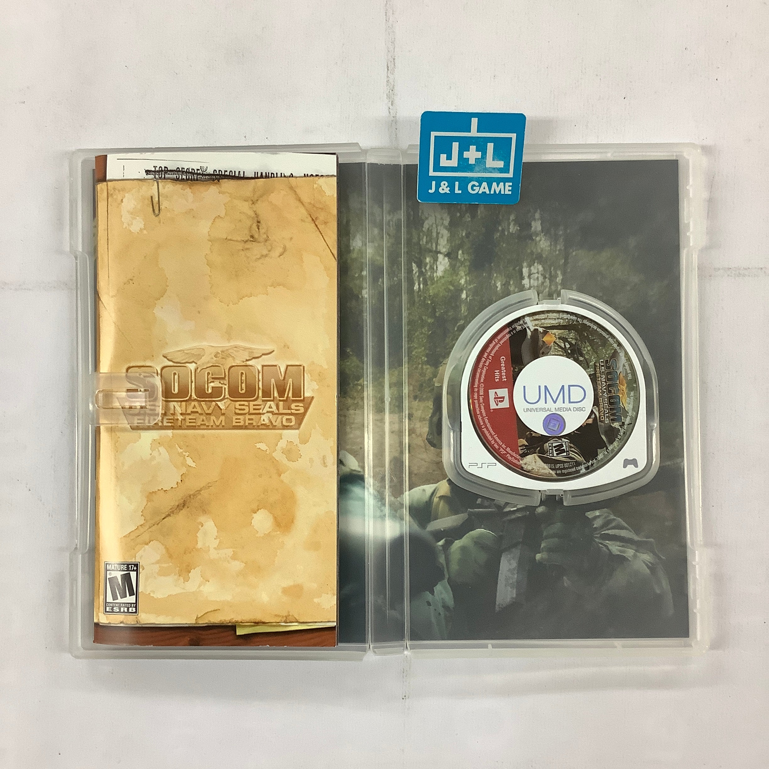 SOCOM: U.S. Navy SEALs Fireteam Bravo (Greatest Hits) - Sony PSP [Pre-Owned] Video Games SCEA   
