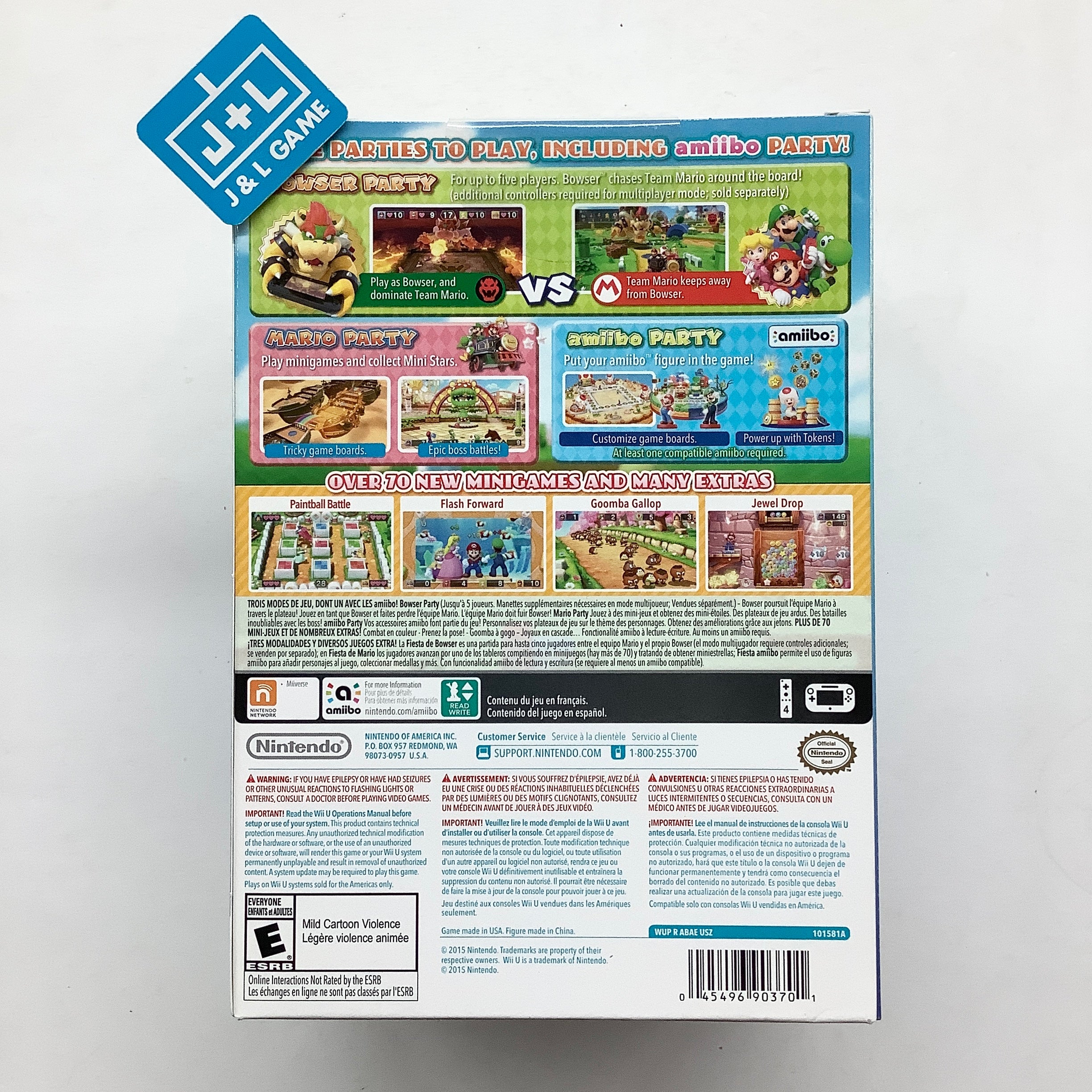 Mario Party 10 + Mario™ Amiibo Bundle - Nintendo Wii U Amiibo Nintendo   