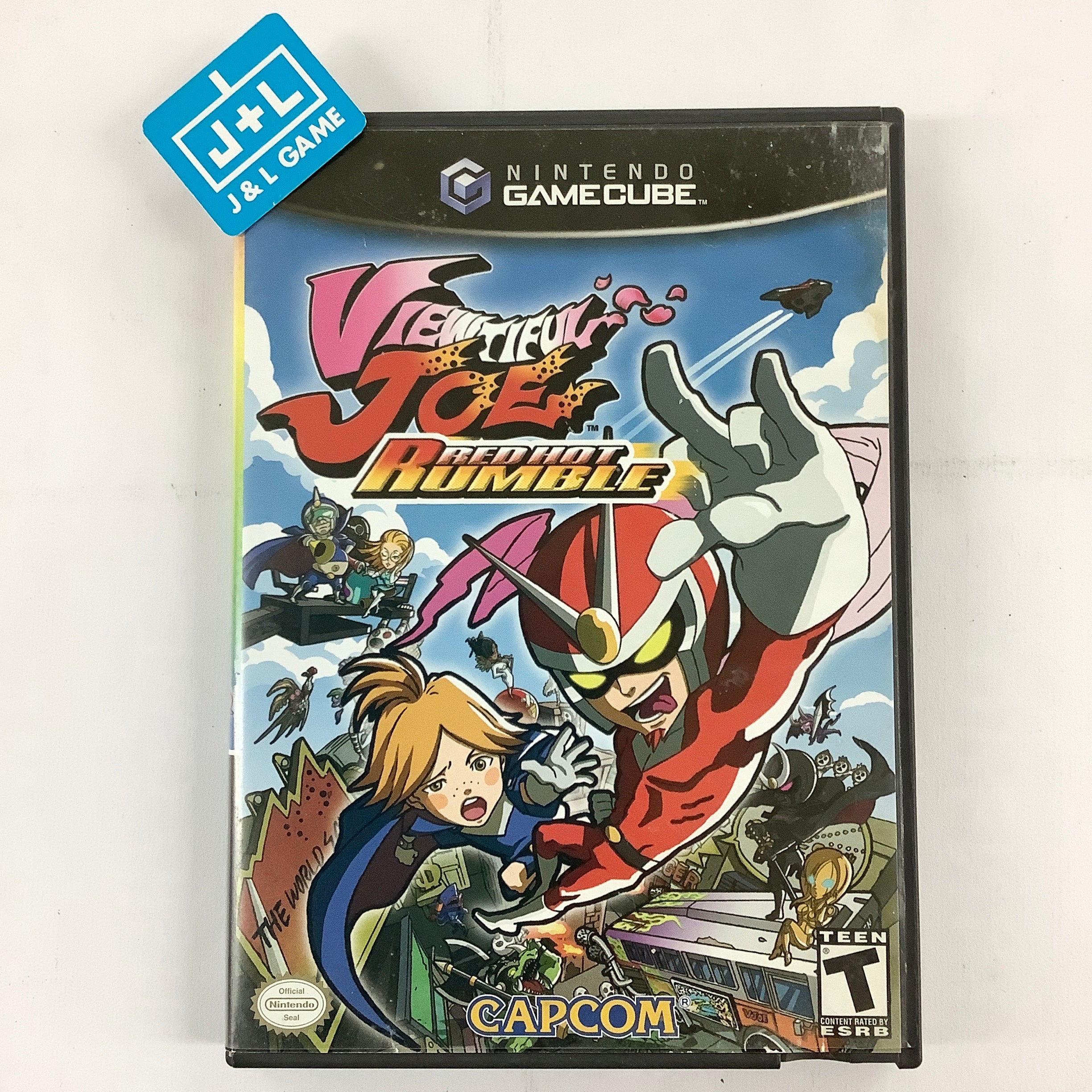 Viewtiful Joe: Red Hot Rumble - (GC) GameCube [Pre-Owned] Video Games Capcom   