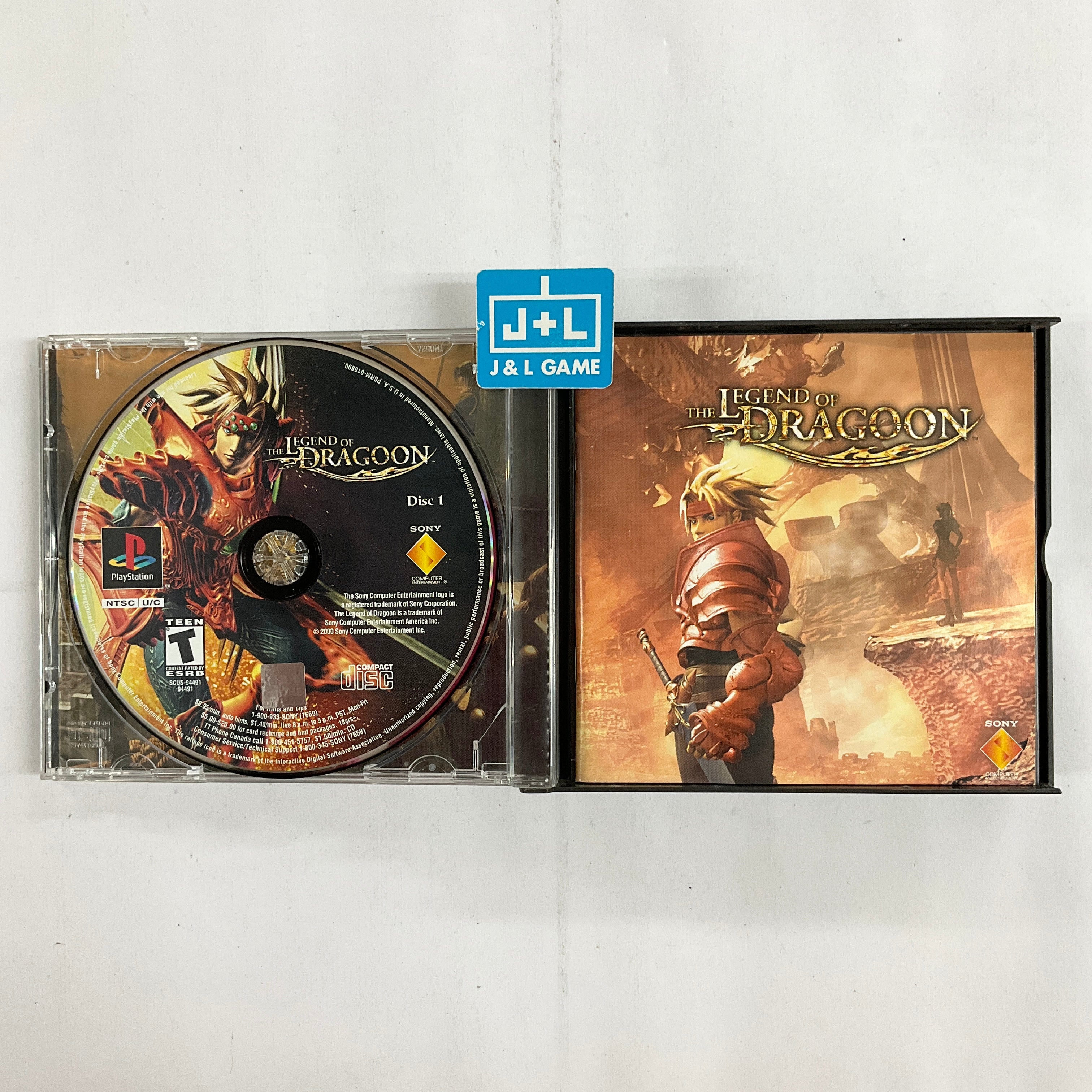 The Legend of Dragoon - (PS1) PlayStation 1 [Pre-Owned] Video Games SCEA   
