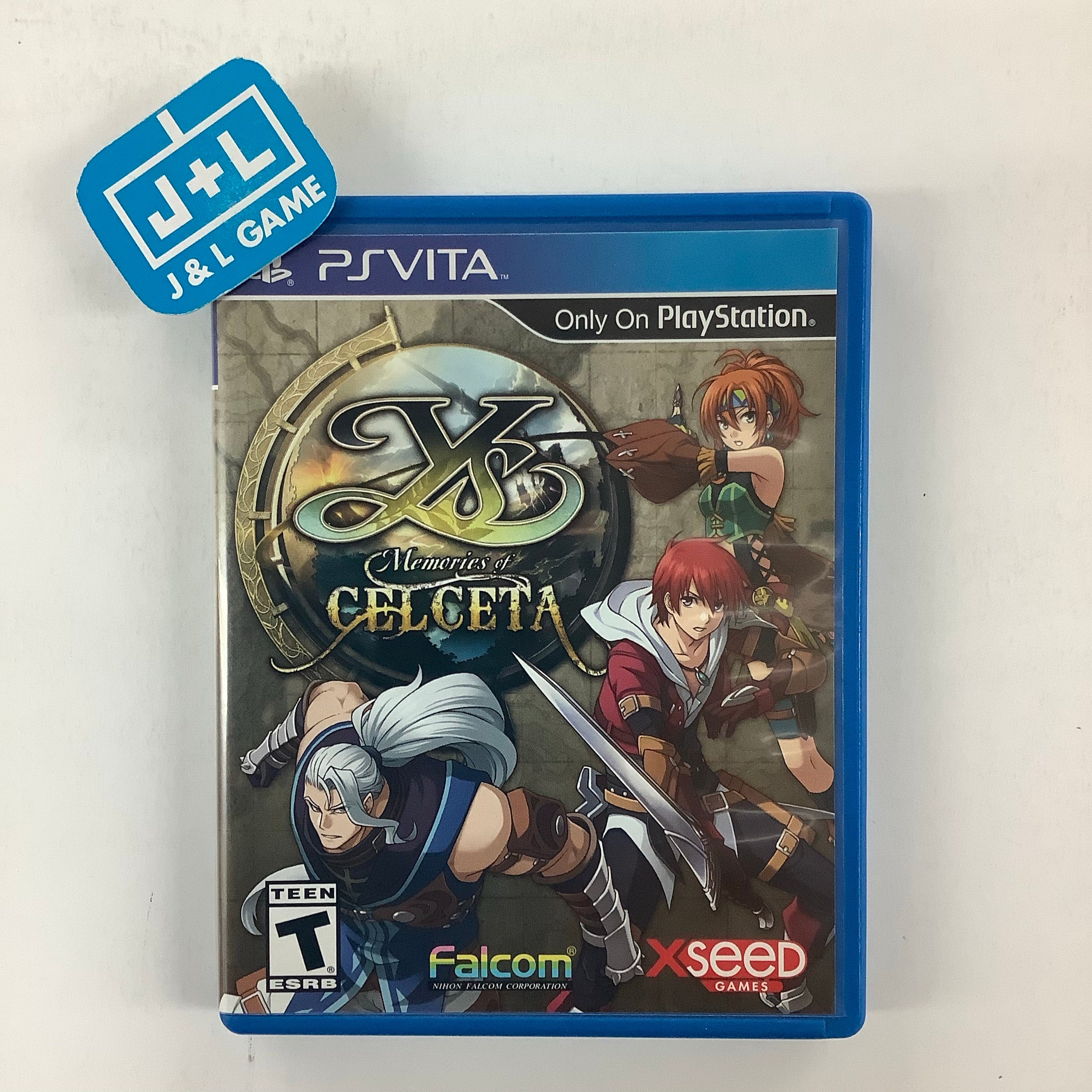 Ys: Memories of Celceta (Silver Anniversary Edition) - (PSV) PlayStation Vita [Pre-Owned] Video Games XSEED Games   