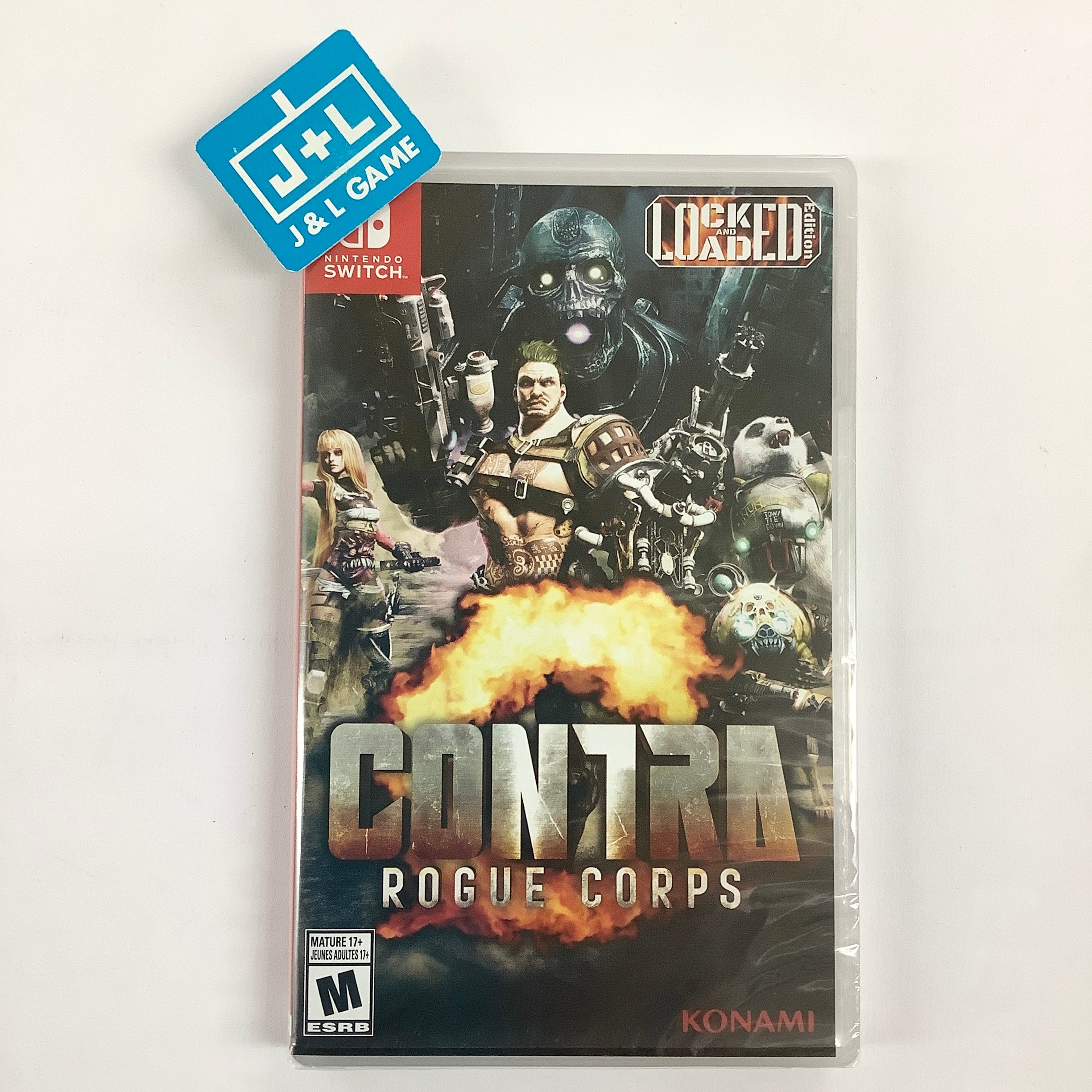 Contra: Rogue Corps - (NSW) Nintendo Switch Video Games Konami   