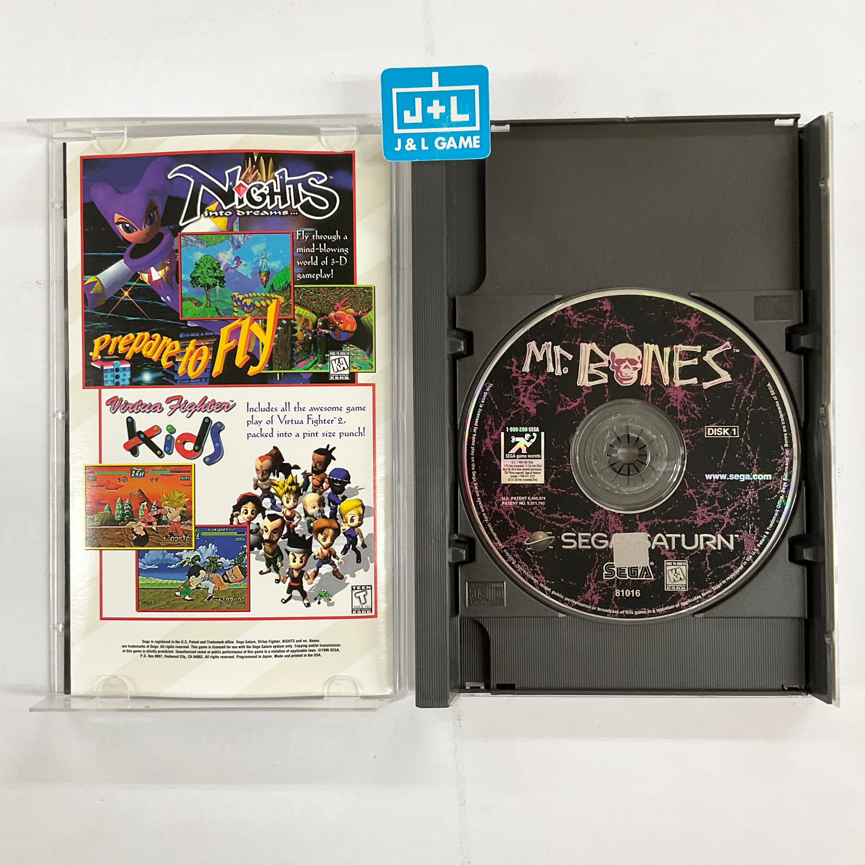 Mr. Bones - (SS) SEGA Saturn [Pre-Owned] Video Games Sega   
