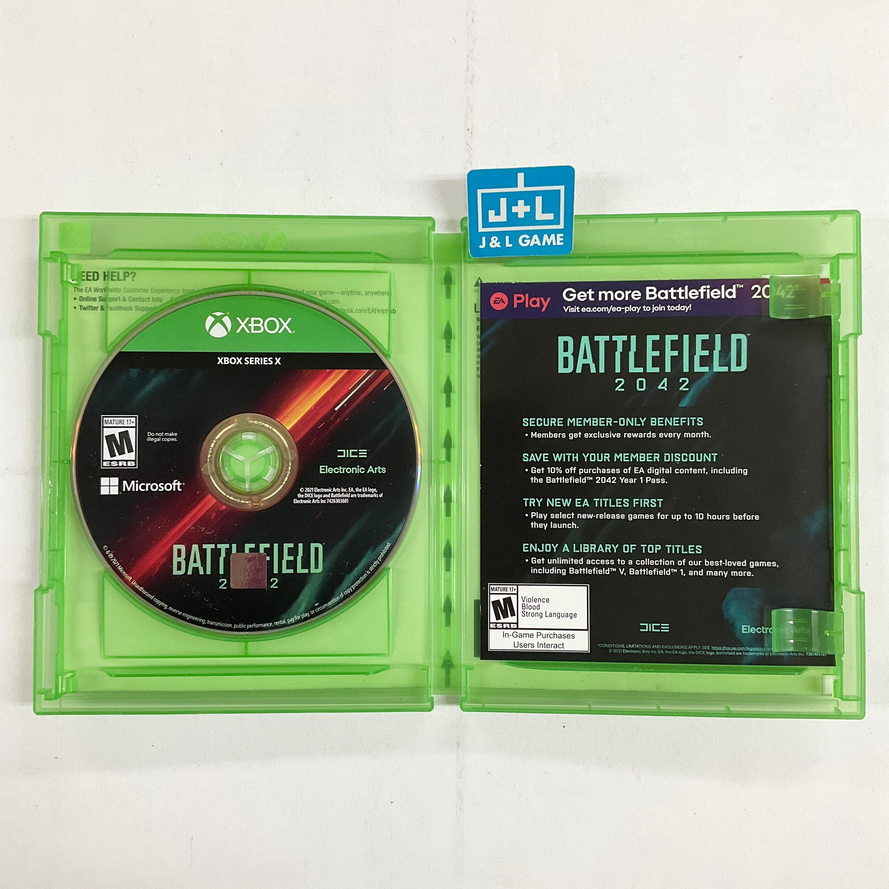 Battlefield 2042 - (XSX) Xbox Series X [Pre-Owned] Video Games Electronic Arts   