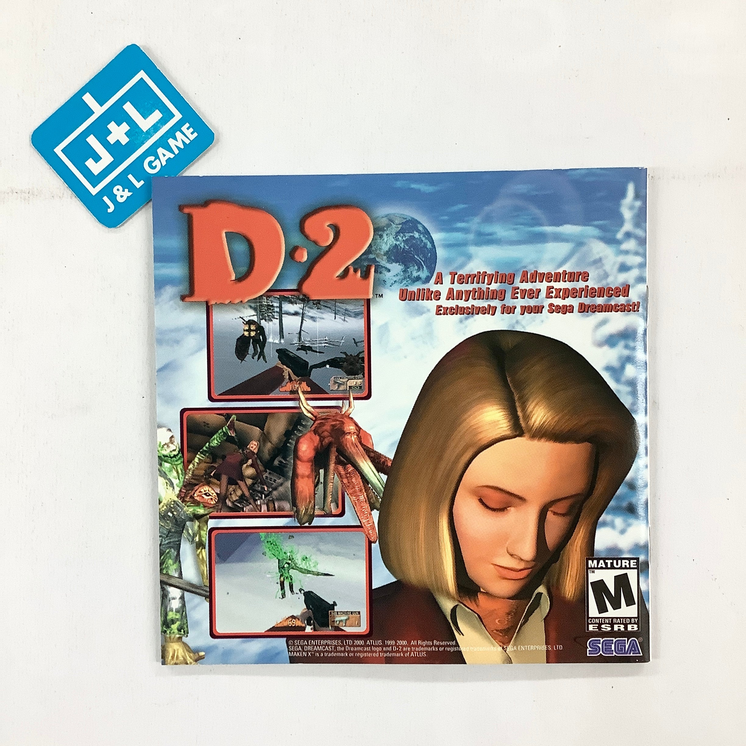 Maken X - (DC) SEGA Dreamcast [Pre-Owned] Video Games Sega   