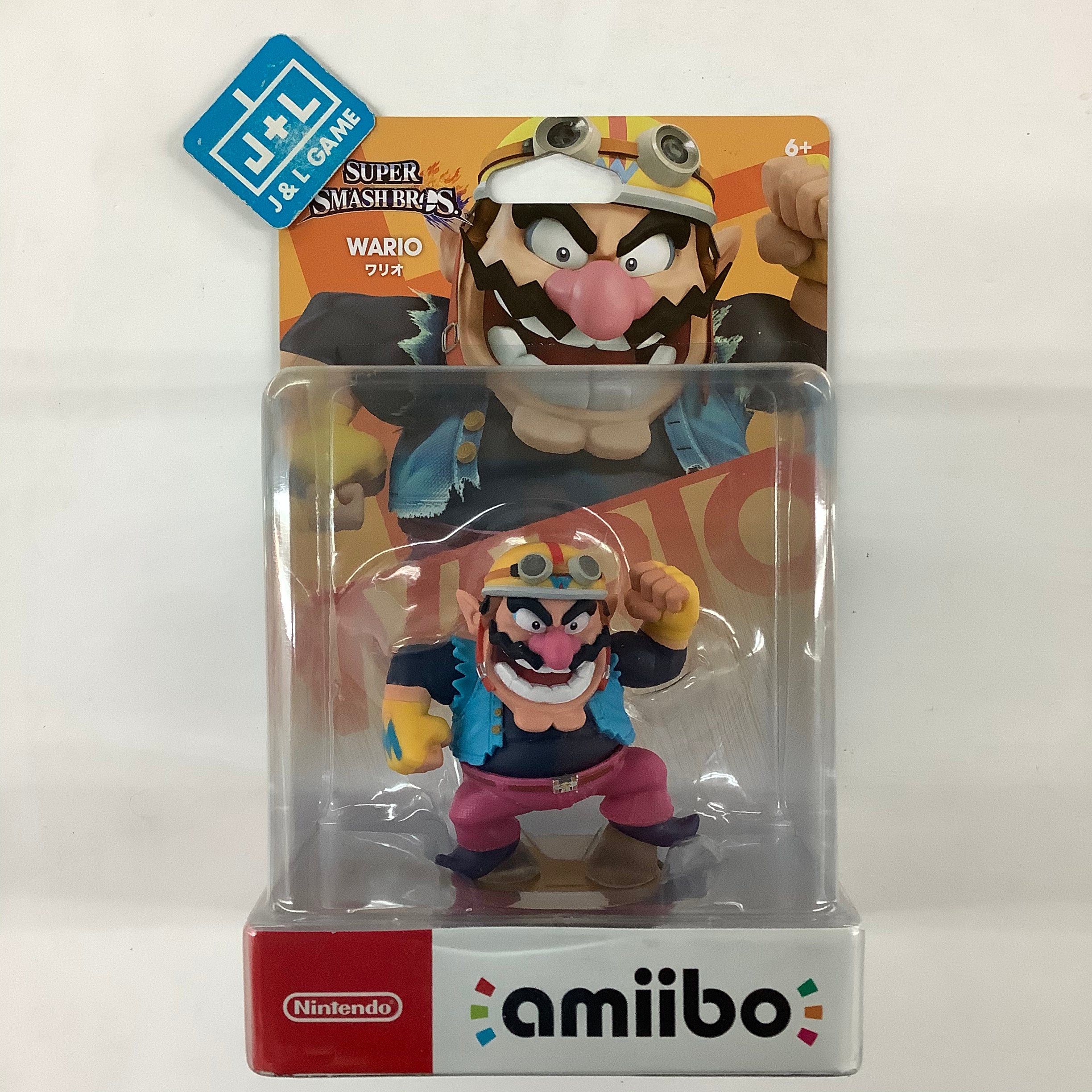 Wario (Super Smash Bros. series) - Nintendo WiiU Amiibo (Japanese Import) Amiibo Nintendo   