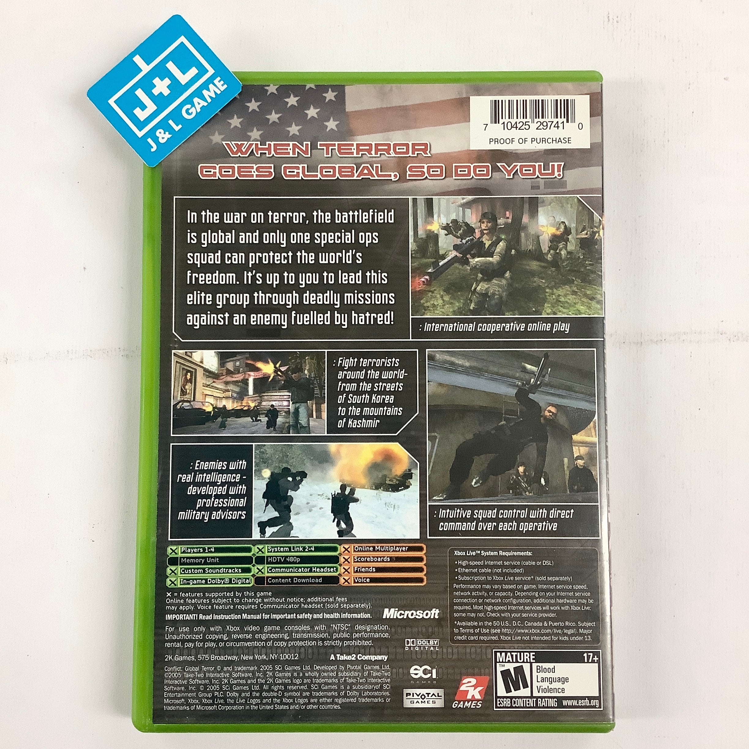 Conflict: Global Terror - (XB) Xbox [Pre-Owned] Video Games 2K Games   