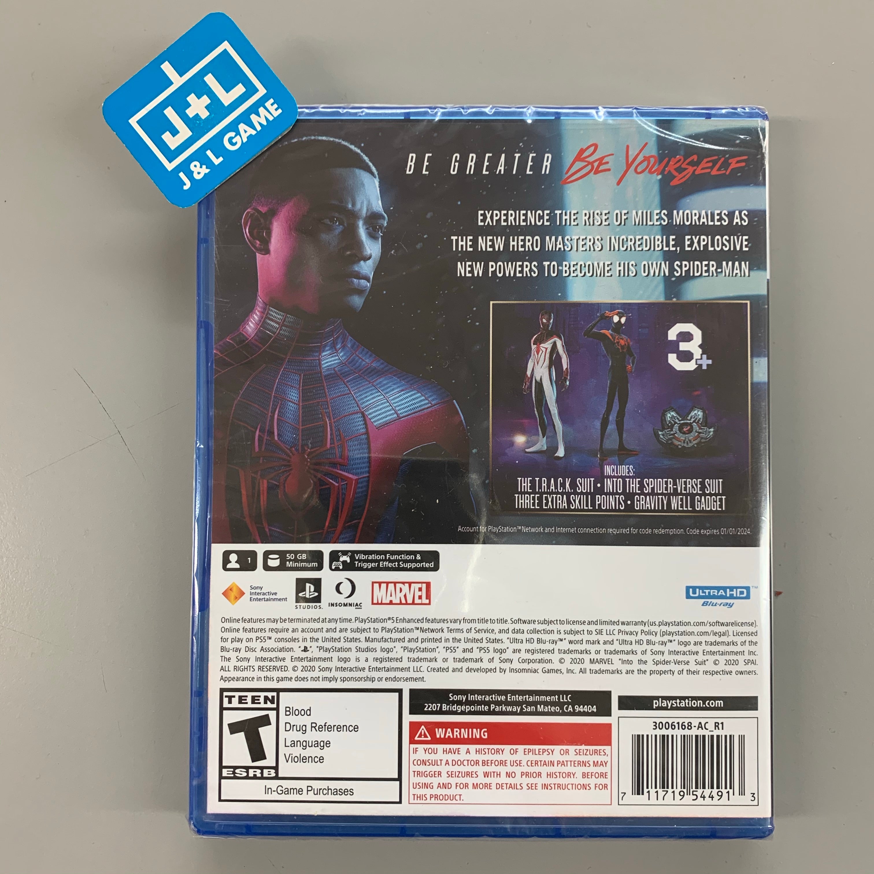 Marvel’s Spider-Man: Miles Morales (Launch Edition) - (PS5) PlayStation 5 Video Games PlayStation   