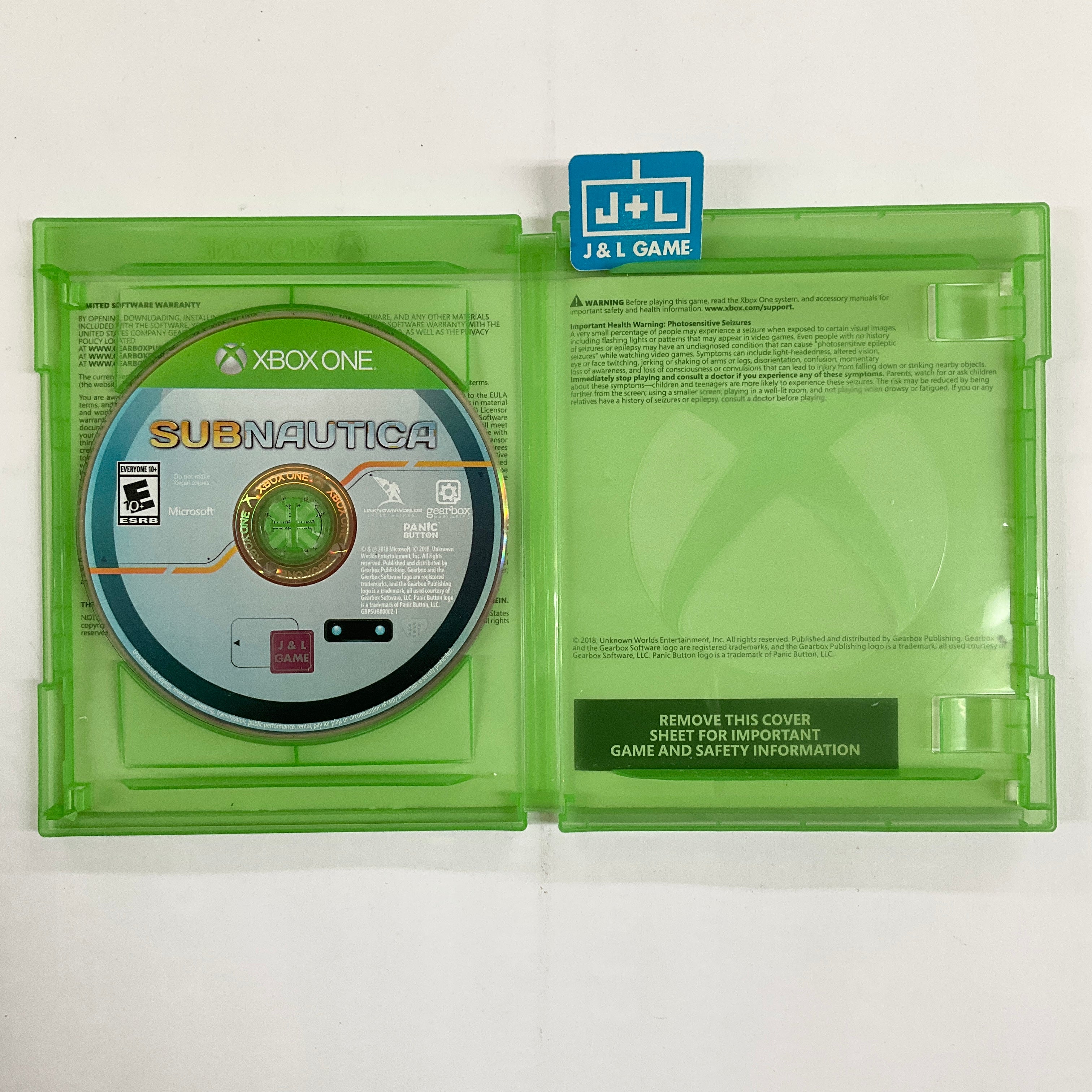 Subnautica - (XB1) Xbox One [Pre-Owned] Video Games Gearbox Publishing   