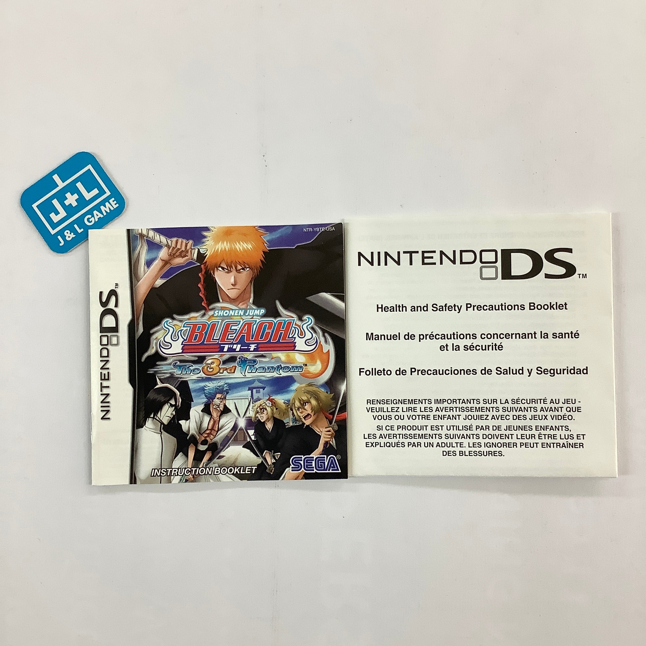 Bleach: The 3rd Phantom - (NDS) Nintendo DS [Pre-Owned] Video Games SEGA   