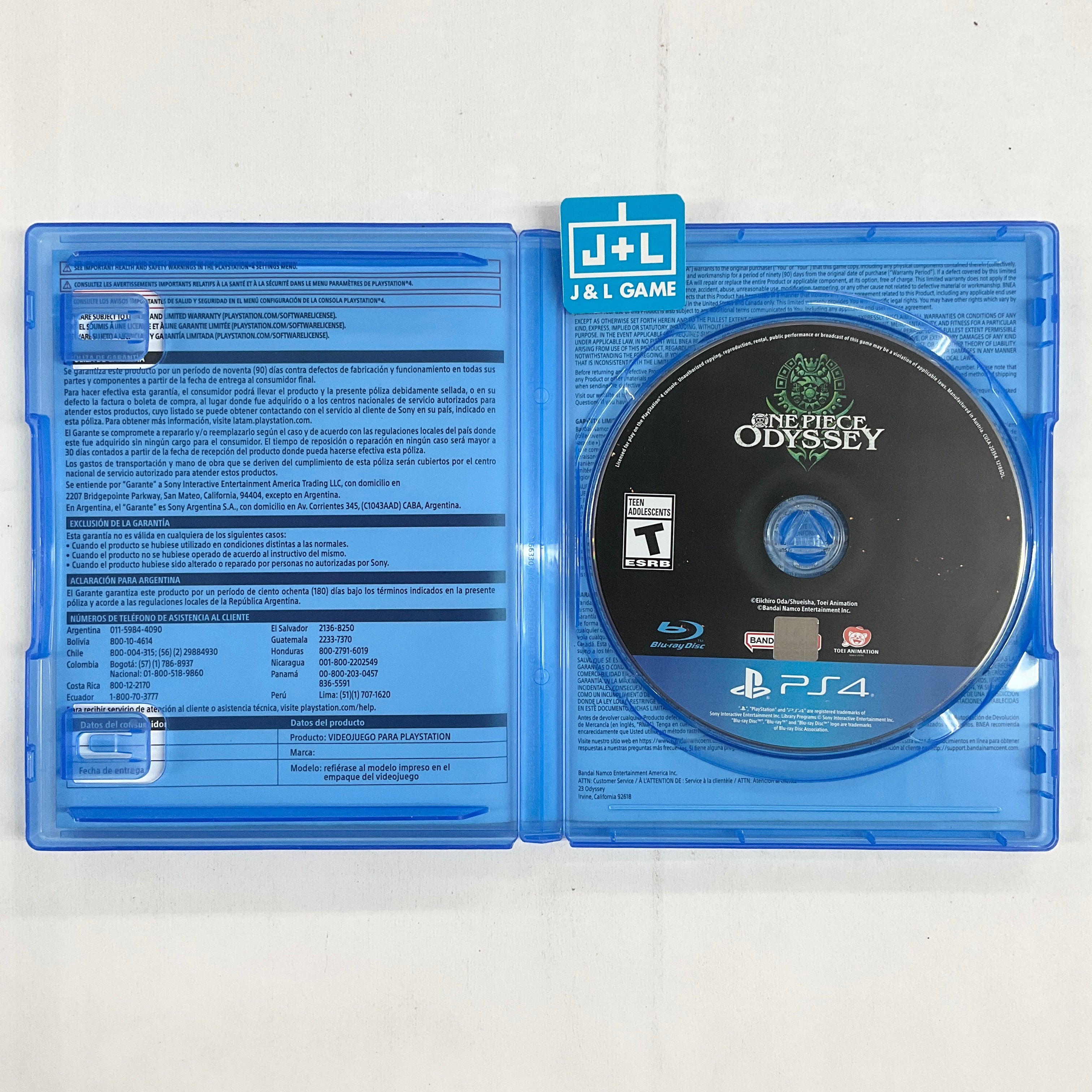 One Piece Odyssey - (PS4) PlayStation 4 [Pre-Owned] Video Games BANDAI NAMCO Entertainment   