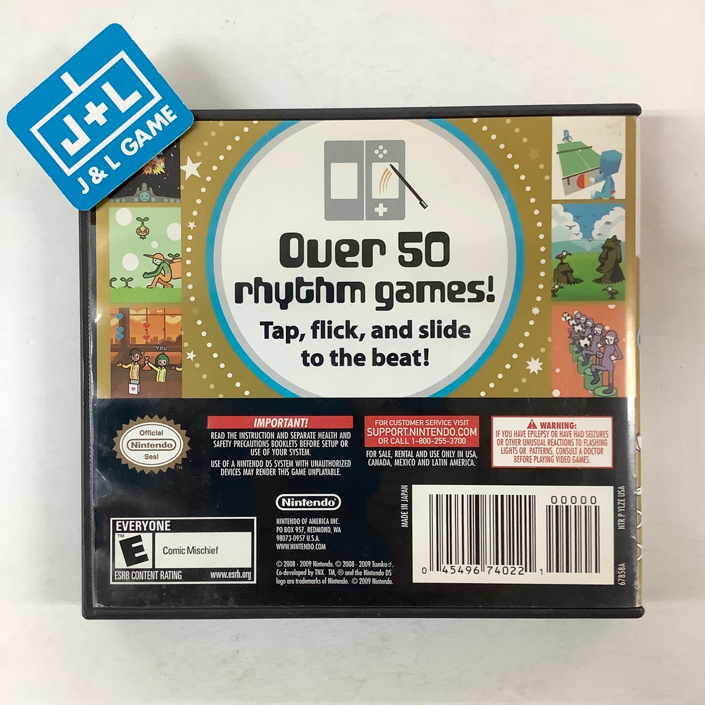 Rhythm Heaven - (NDS) Nintendo DS [Pre-Owned] Video Games Nintendo   