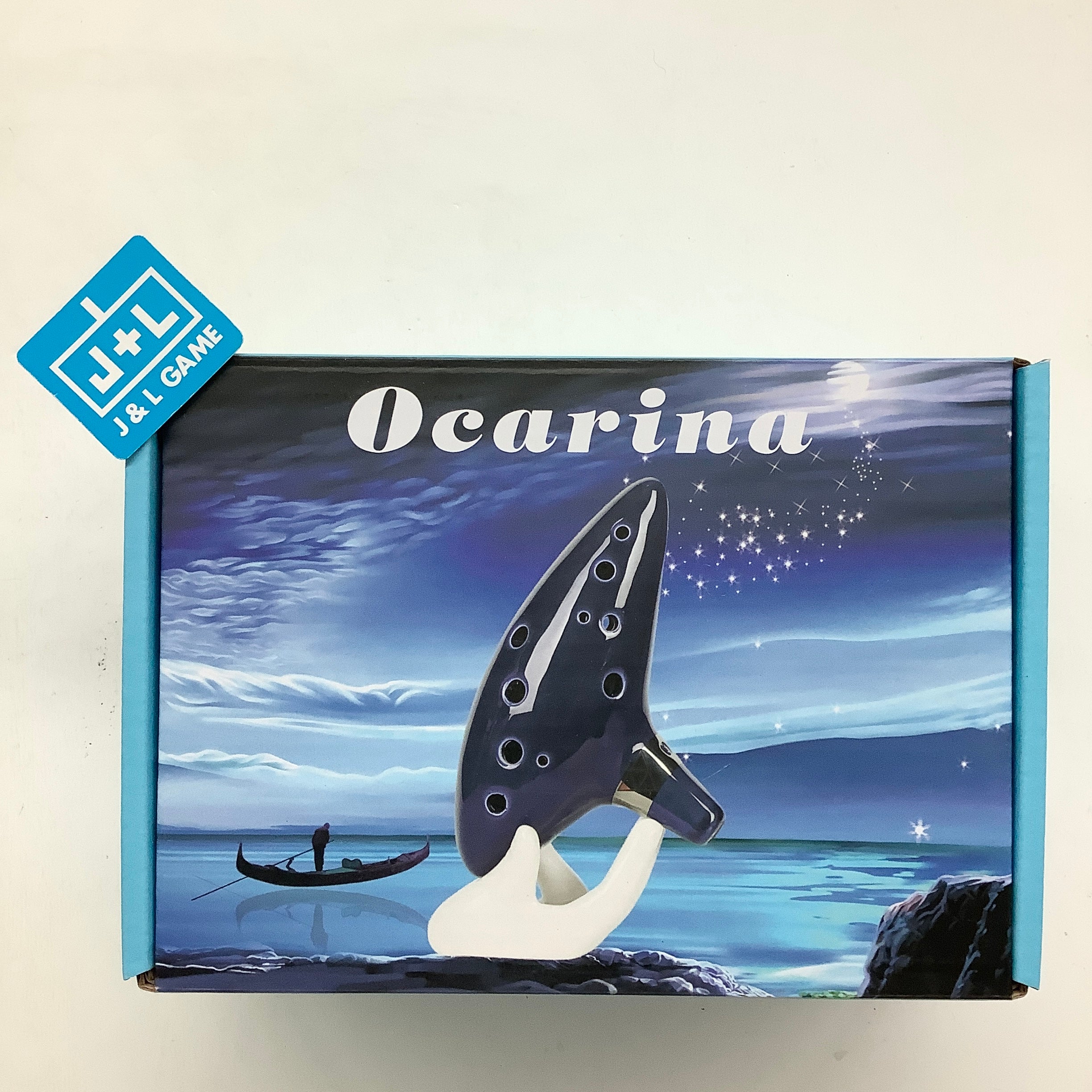 Ocarina 12-Hole Alto C Ceramic Piccolo, Musical Instrument with