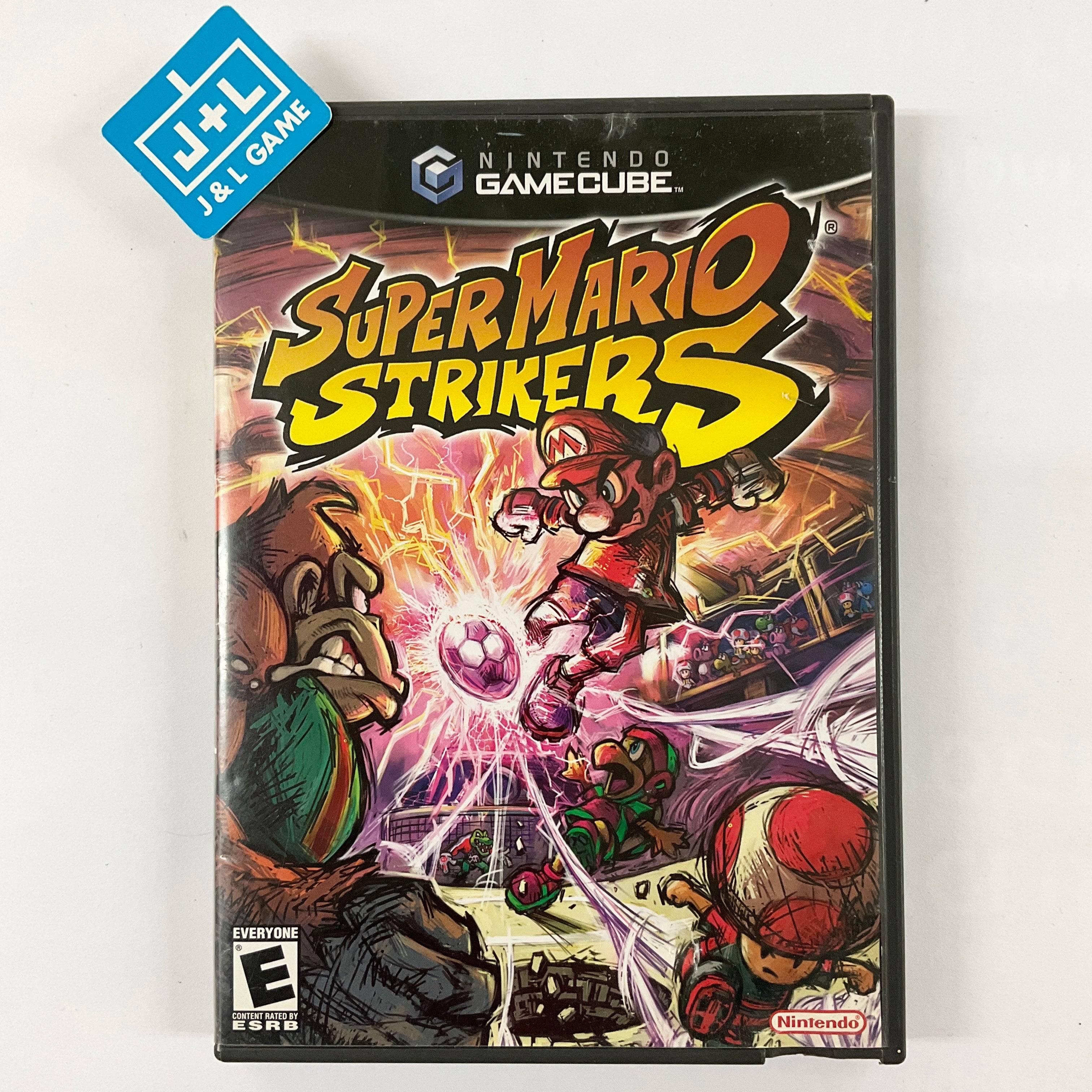 Super Mario Strikers - (GC) GameCube [Pre-Owned] Video Games Nintendo   