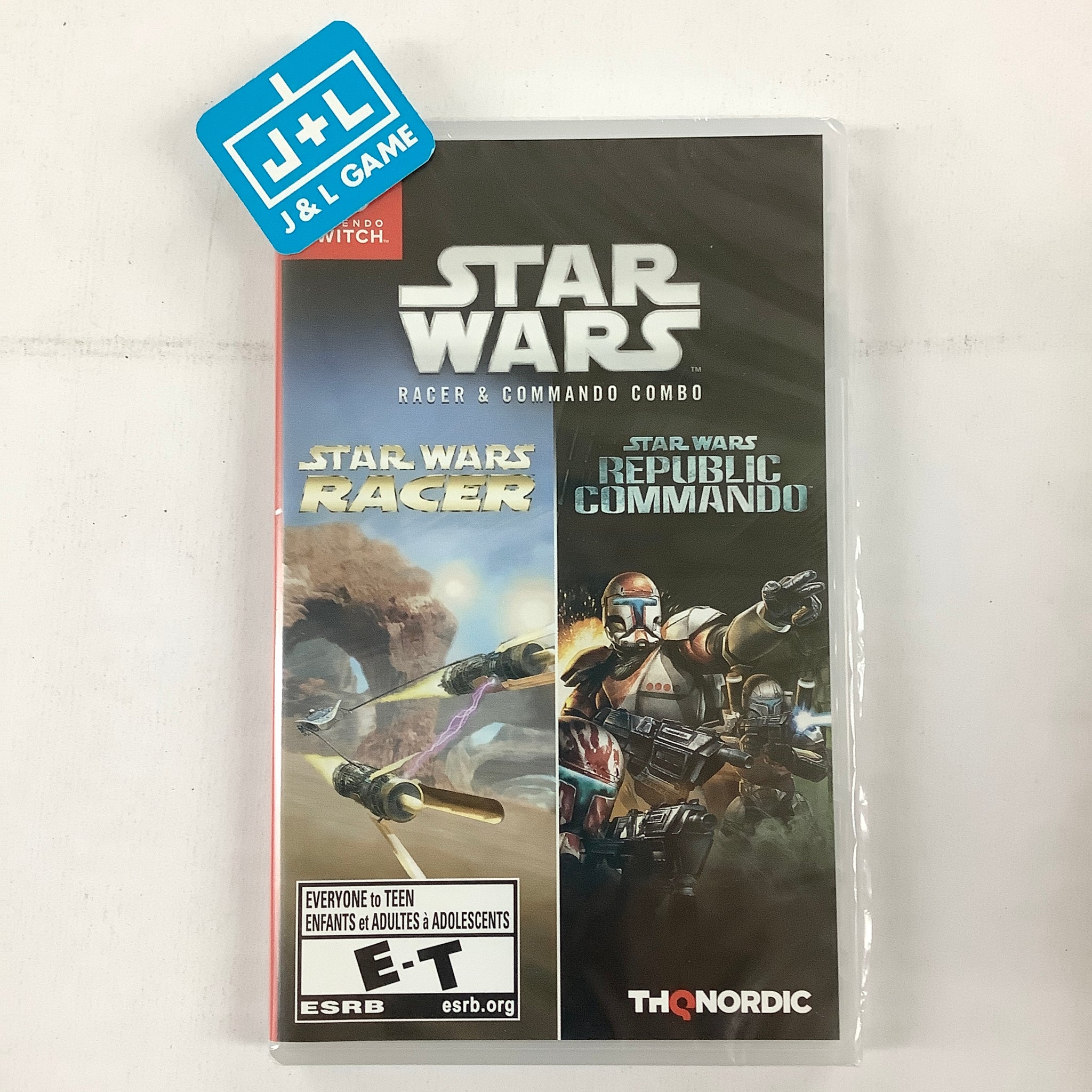Star Wars Racer and Commando Combo - (NSW) Nintendo Switch Video Games THQ Nordic   