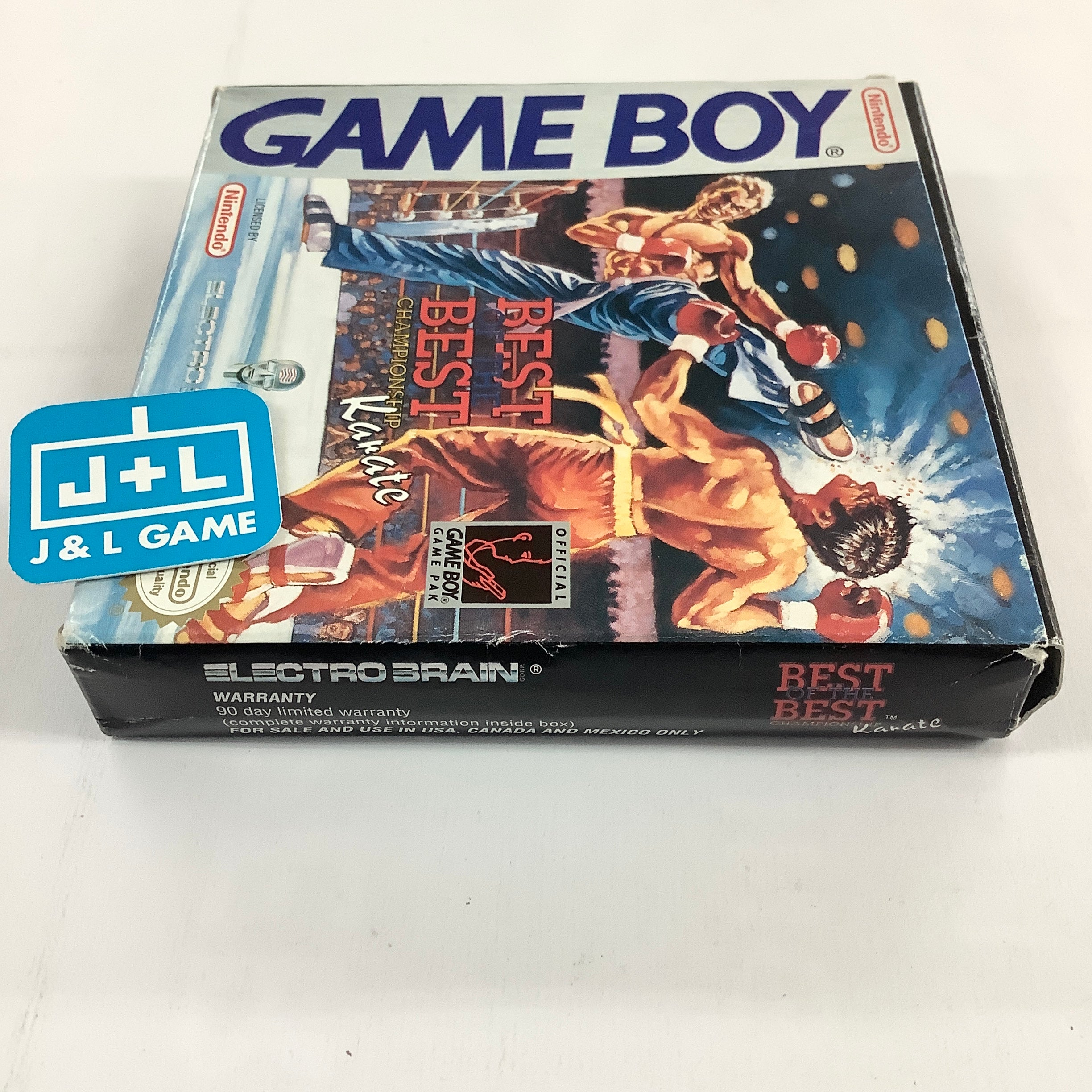 Best of the Best Karate Championship - (GB) Game Boy [Pre-Owned] Video Games Electro Brain   