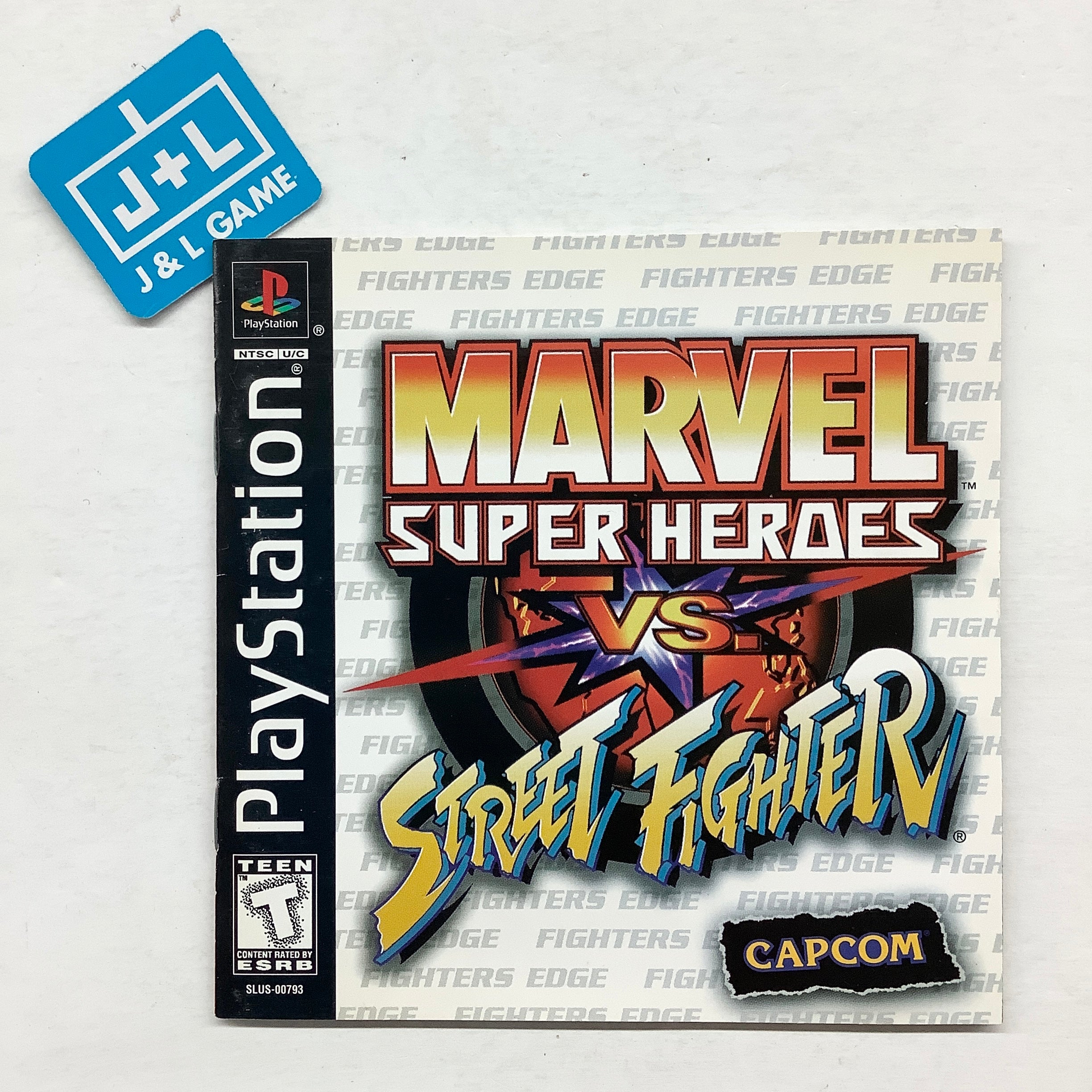 Marvel Super Heroes vs. Street Fighter - (PS1) PlayStation 1 [Pre-Owned] Video Games Capcom   