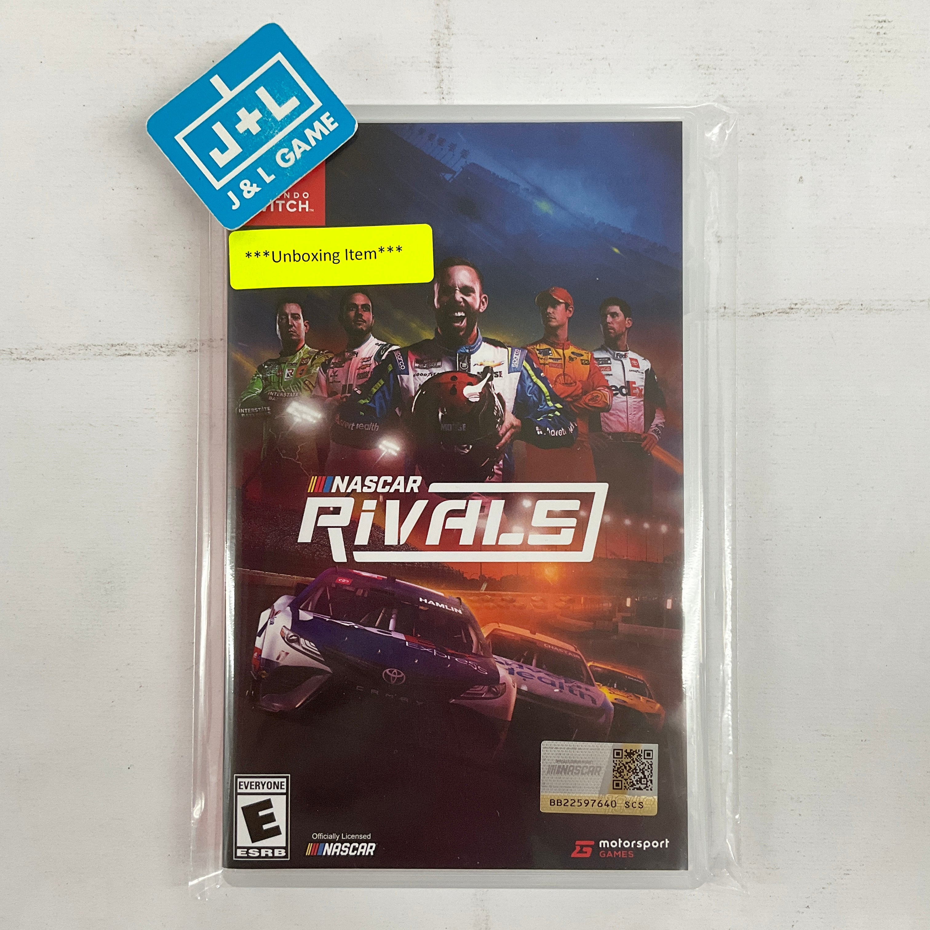 NASCAR Rivals - (NSW) Nintendo Switch [UNBOXING] Video Games Motorsport Games   