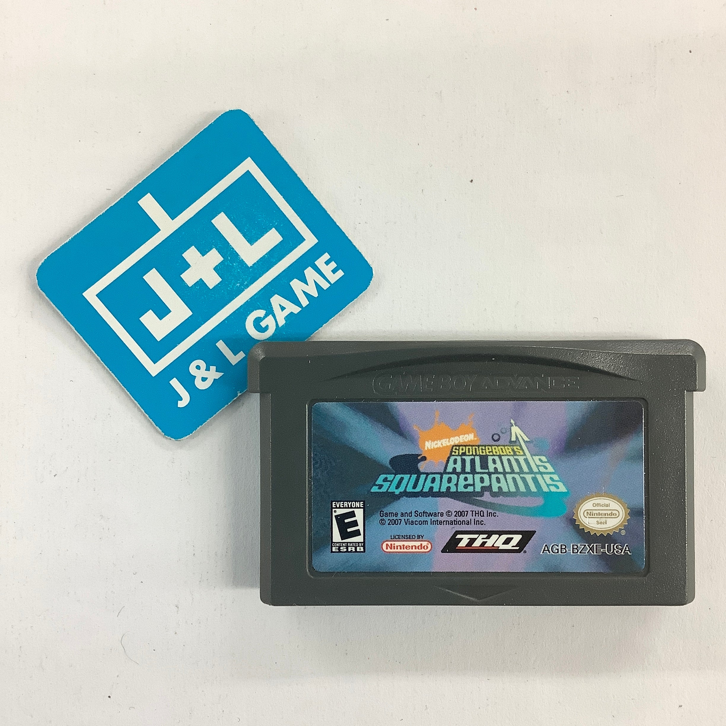 北米　英語版　アドバンス　アトランティス SpongeBob's Atlantis SquarePantis - (GBA) Game Boy Advance [Pre