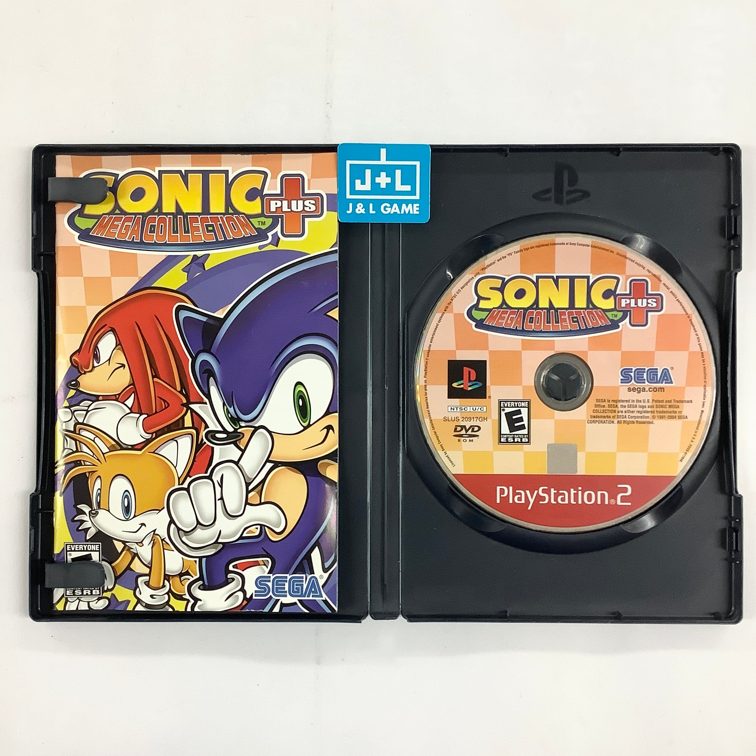 Sonic Mega Collection Plus (Greatest Hits) - (PS2) PlayStation 2 [Pre-Owned] Video Games Sega   
