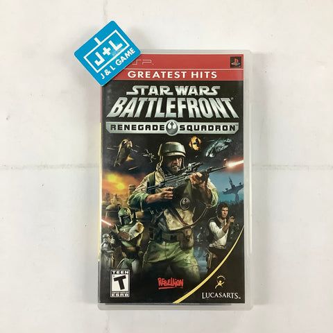 Star Wars Battlefront: Renegade Squadron (Greatest Hits) - (PSP) Sony PSP [Pre-Owned] Video Games LucasArts   
