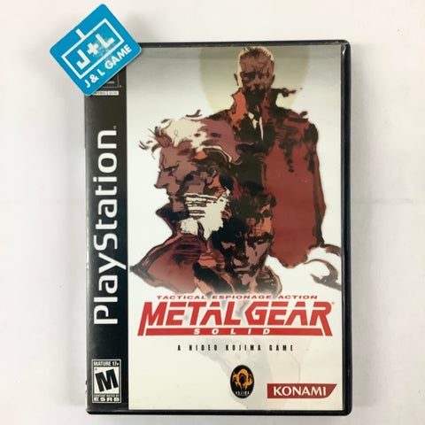 Metal Gear Solid (Essentials Collection) - (PS2) PlayStation 2 [Pre-Owned] Video Games Konami   