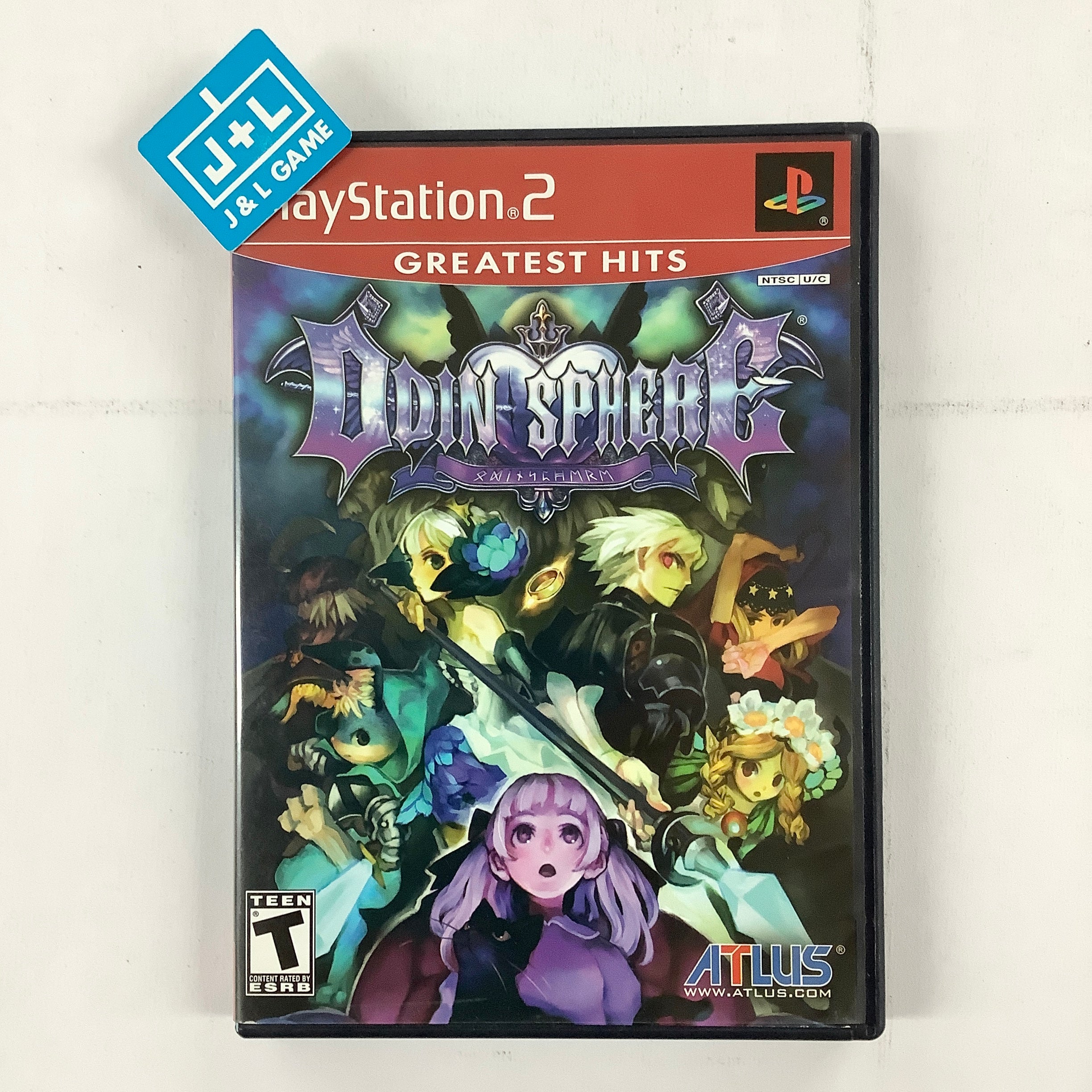 Odin Sphere (Greatest Hits) - (PS2) PlayStation 2 [Pre-Owned] Video Games Atlus   