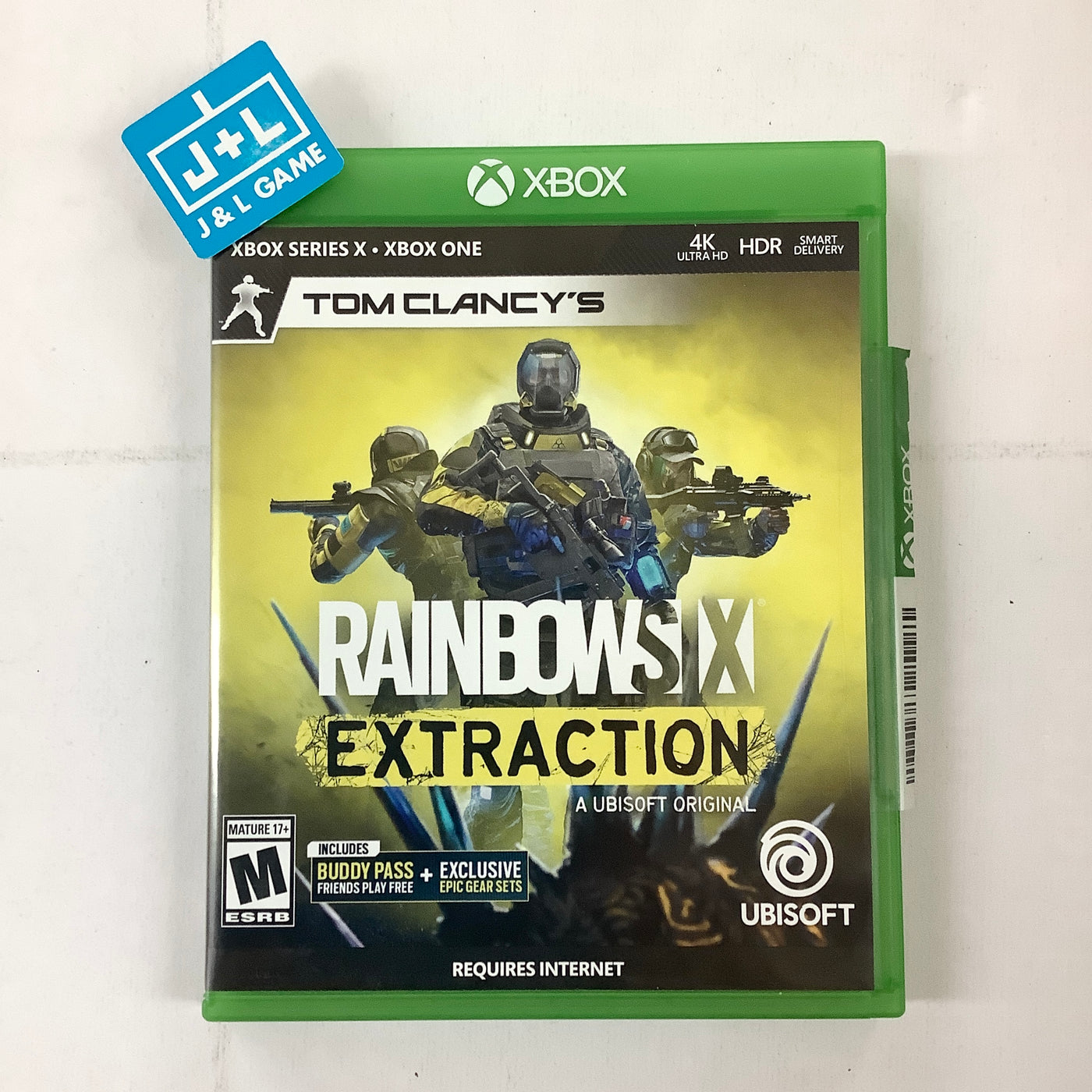 Clancy\'s Xbox Game [UNBOXING] (XSX) Tom | X Rainbow - Series Extraction Six J&L