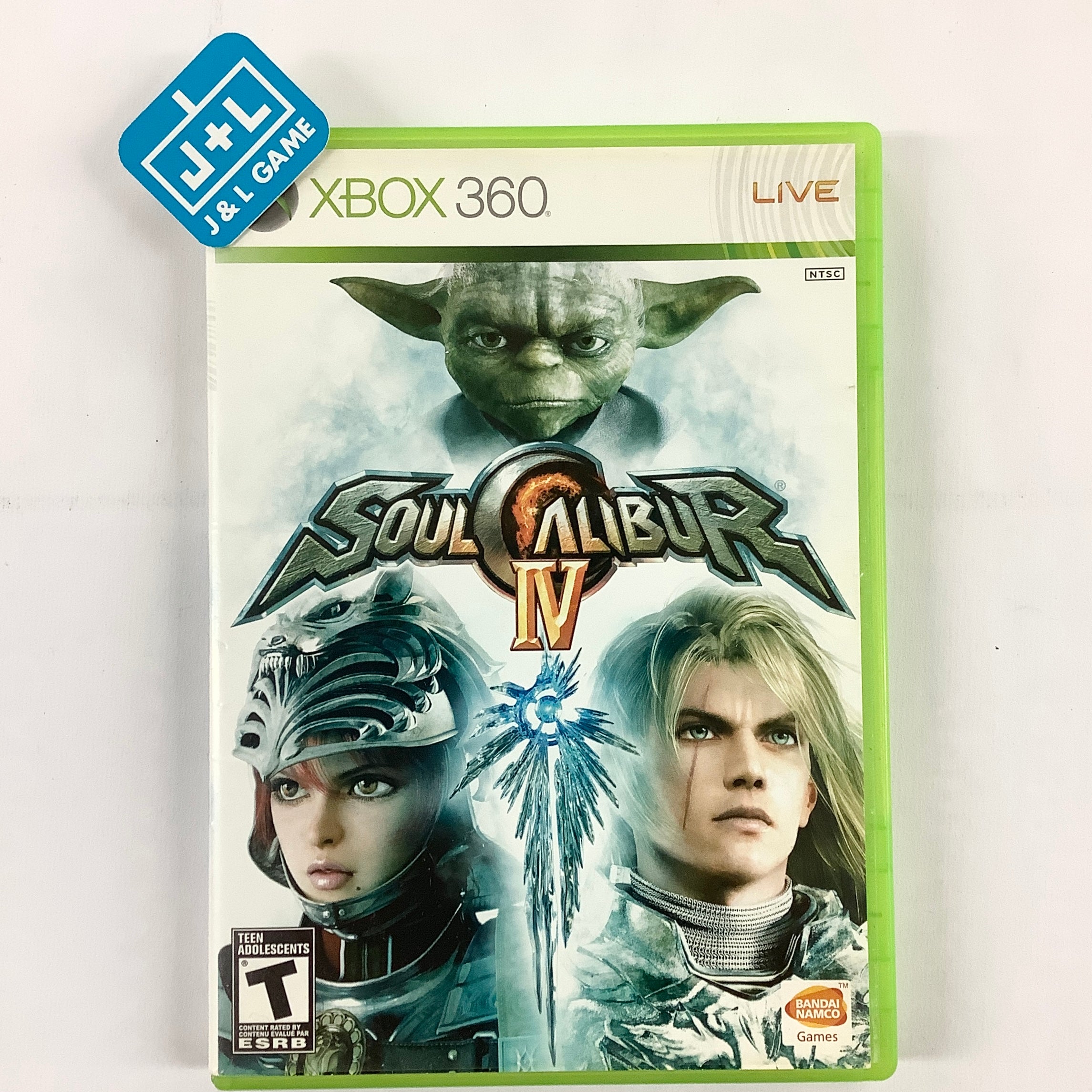 Soul Calibur IV - Xbox 360 [Pre-Owned] Video Games Namco Bandai Games   