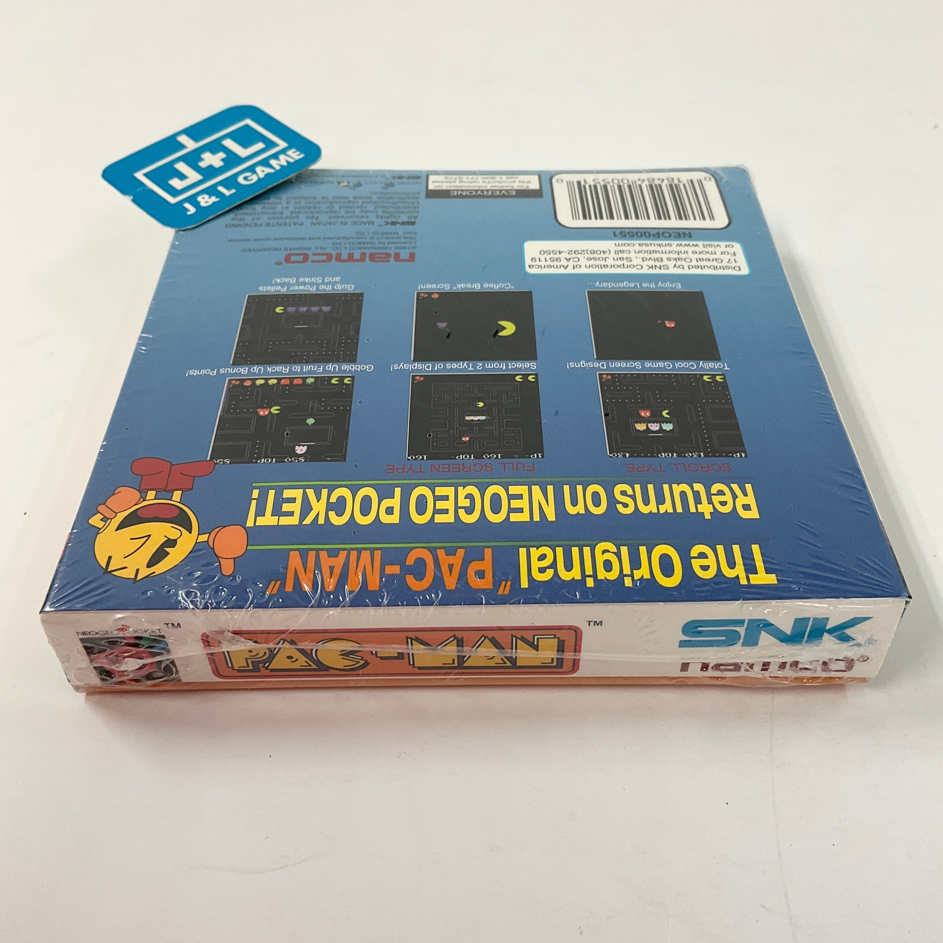 Pac-Man - SNK NeoGeo Pocket Color Video Games Namco   